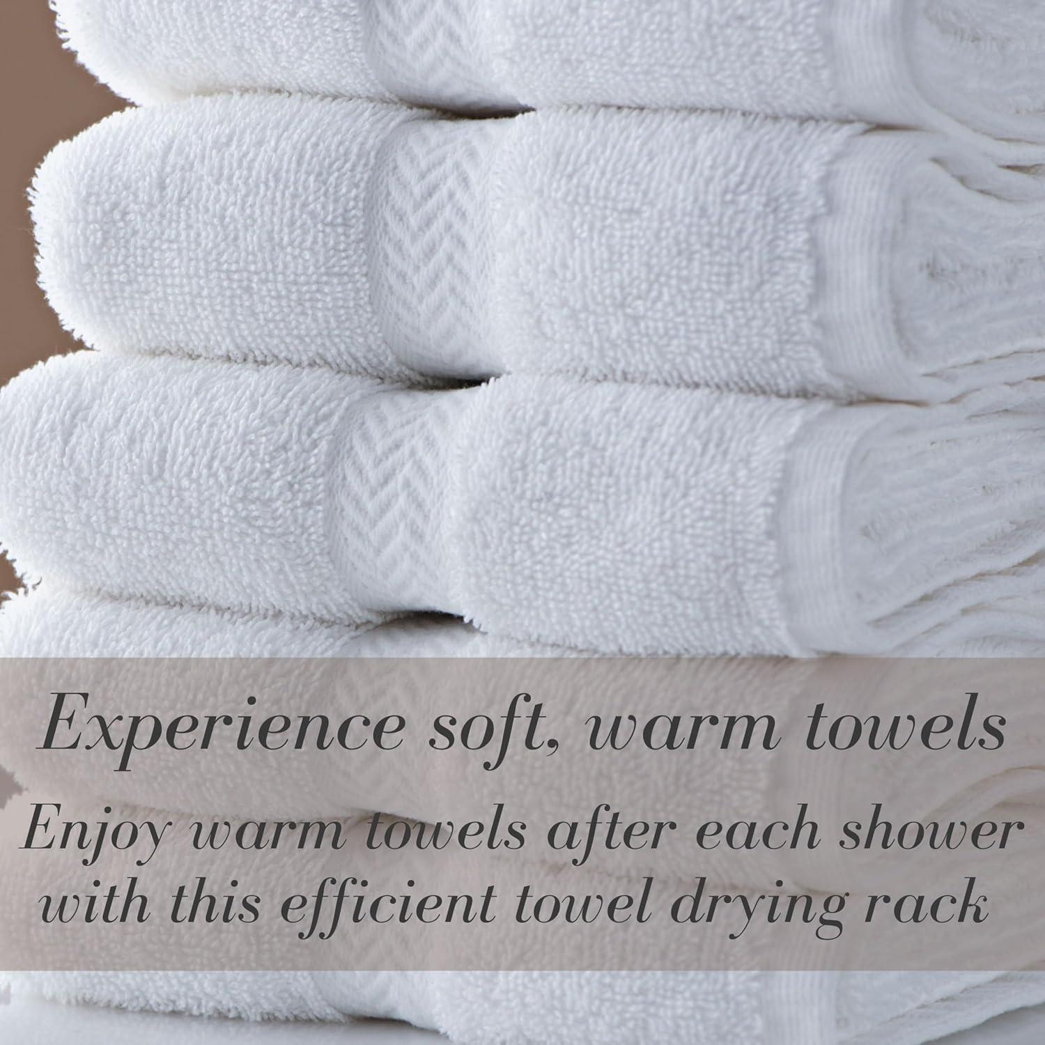 Warmrails Traditional Wall Mounted/Free Standing Towel Warmer Rack