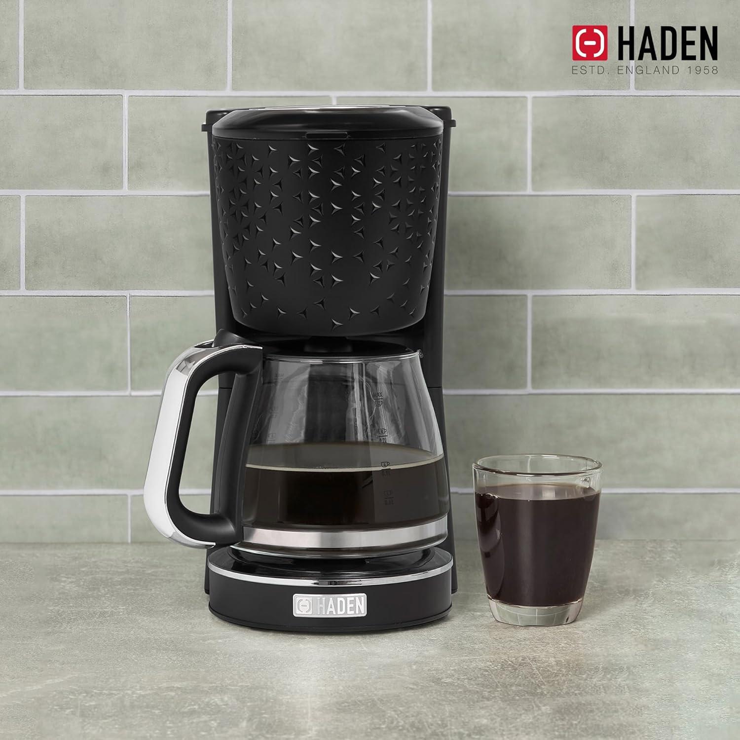 HADEN Starbeck Black Drip Coffee Maker