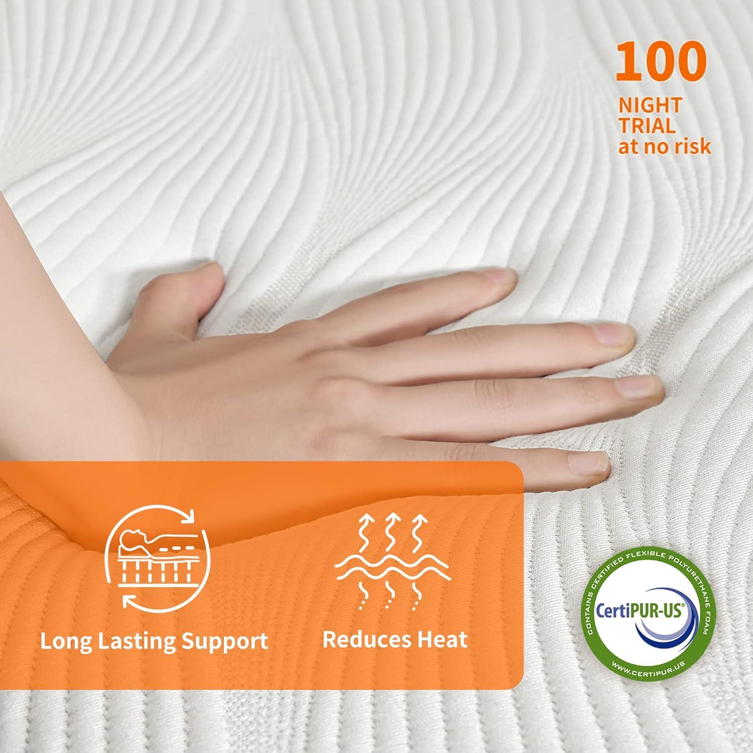 Zero Gravity Adjustable Bed with 14" Hybrid Mattress E3000 Series