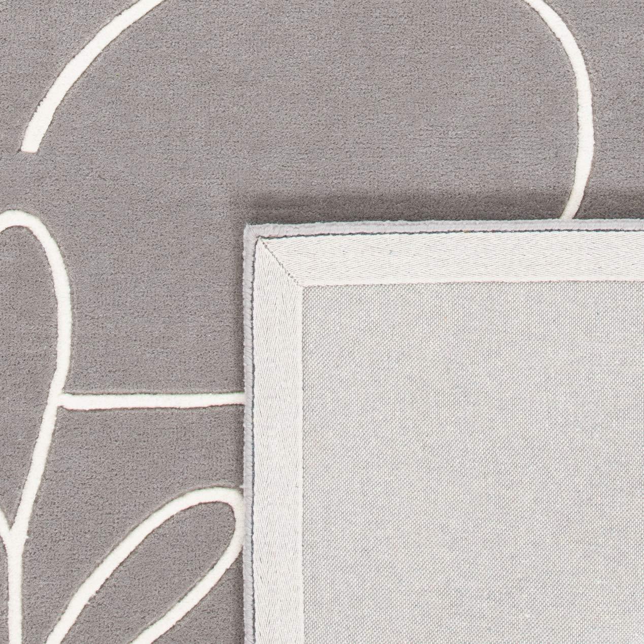 Fifth Avenue FTV111 Hand Tufted Area Rug - Gray/Ivory - 7'x7' - Safavieh.
