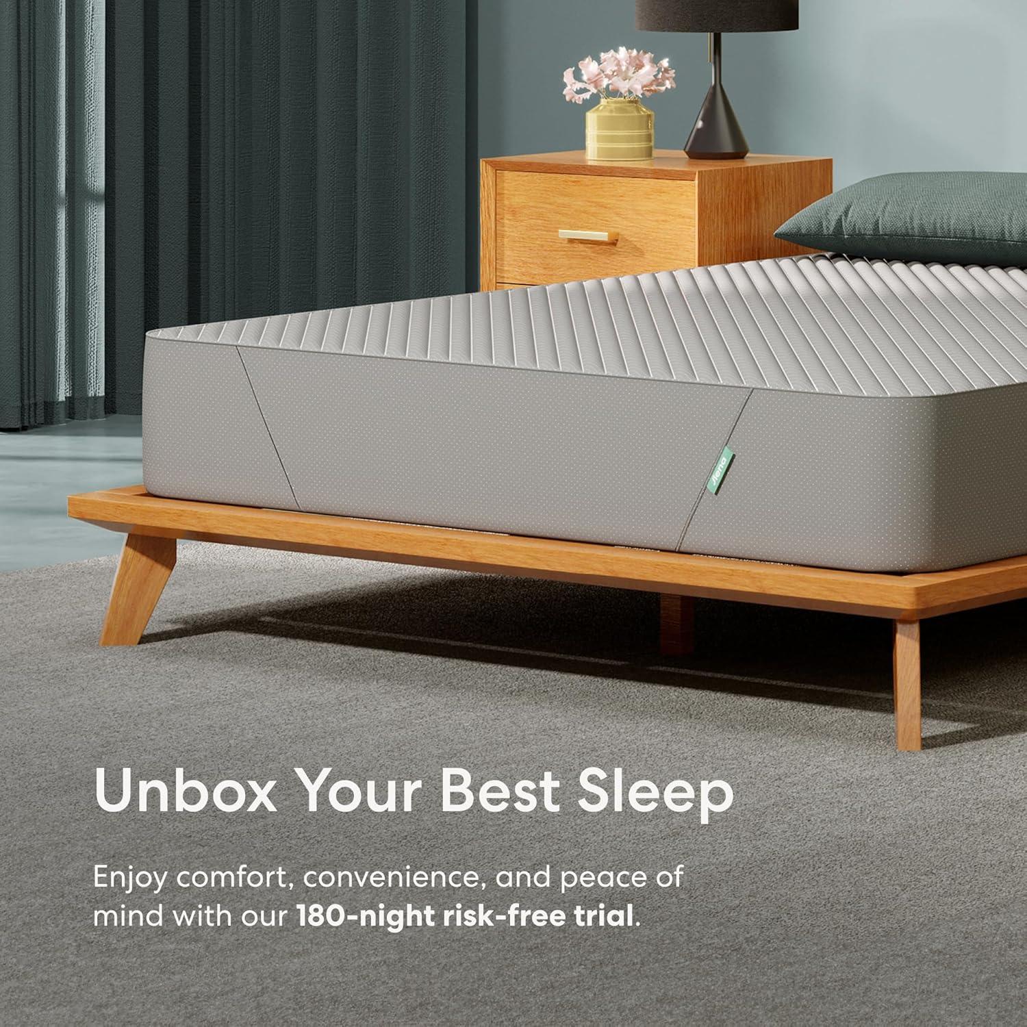 Siena 6" Queen Foam Mattress - Medium Firm - 180 Night Trial - Premium Pressure-Relieving Layers - 10 Year Warranty - Mattress in a Box - CertiPUR-US Certified