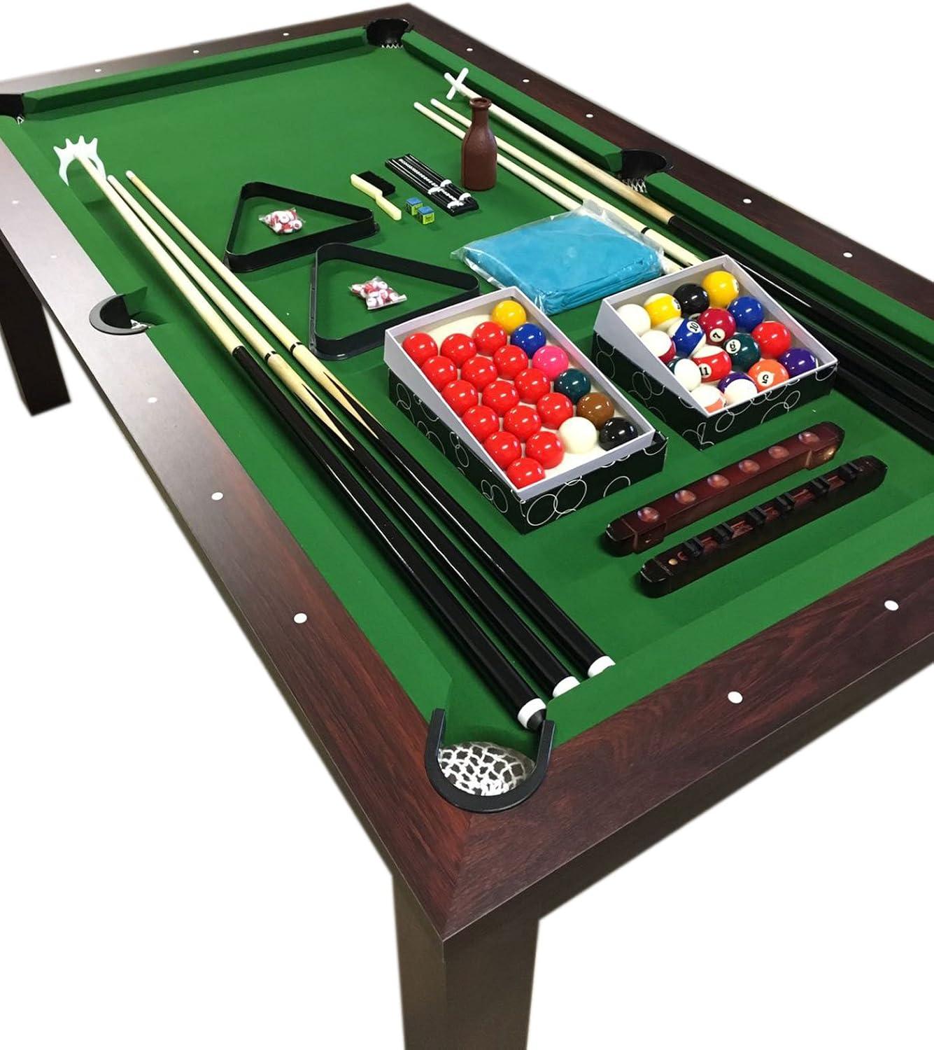 Missisipi Model Snooker Full Accessories 7' Pool Table