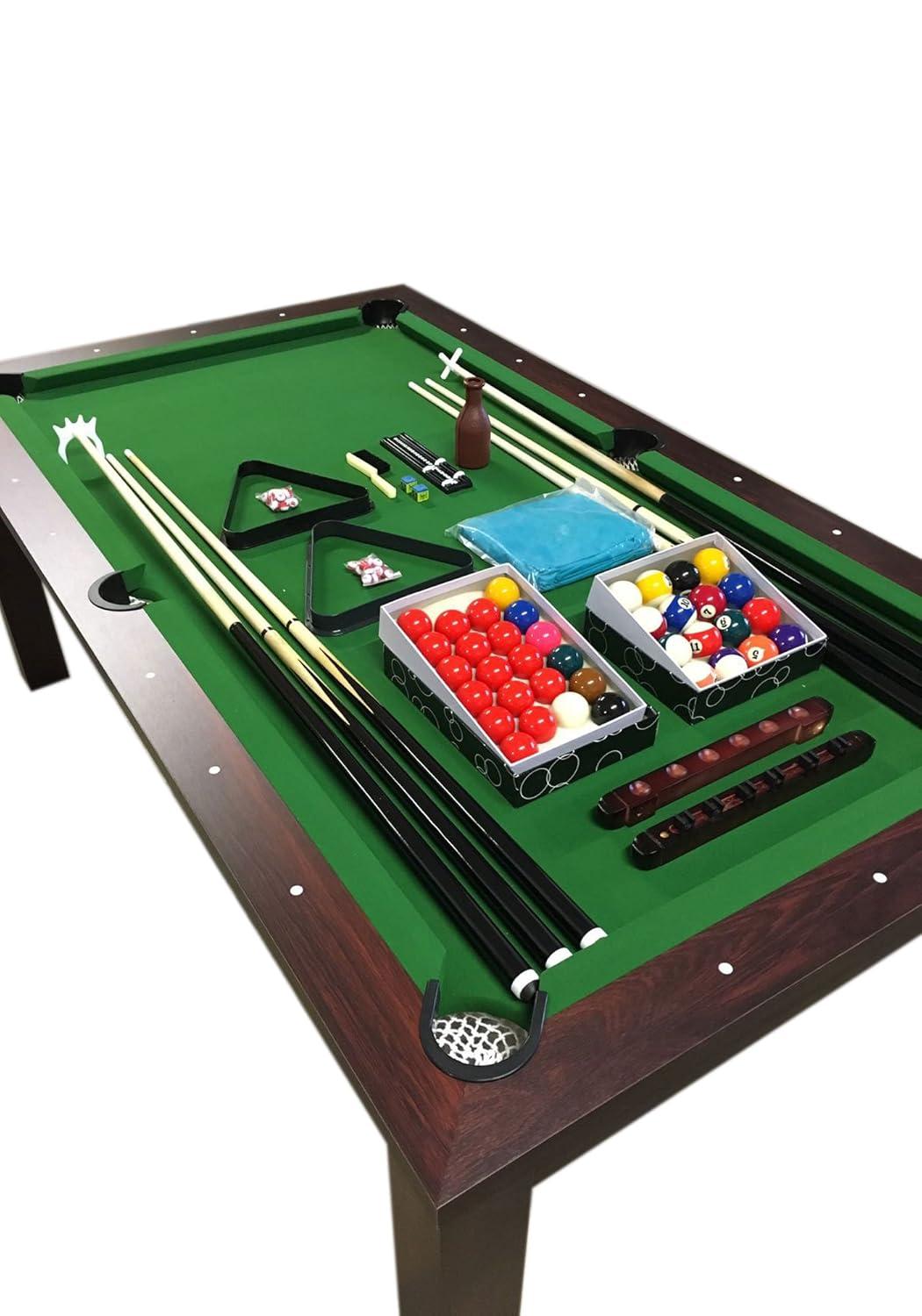 Missisipi Model Snooker Full Accessories 7' Pool Table
