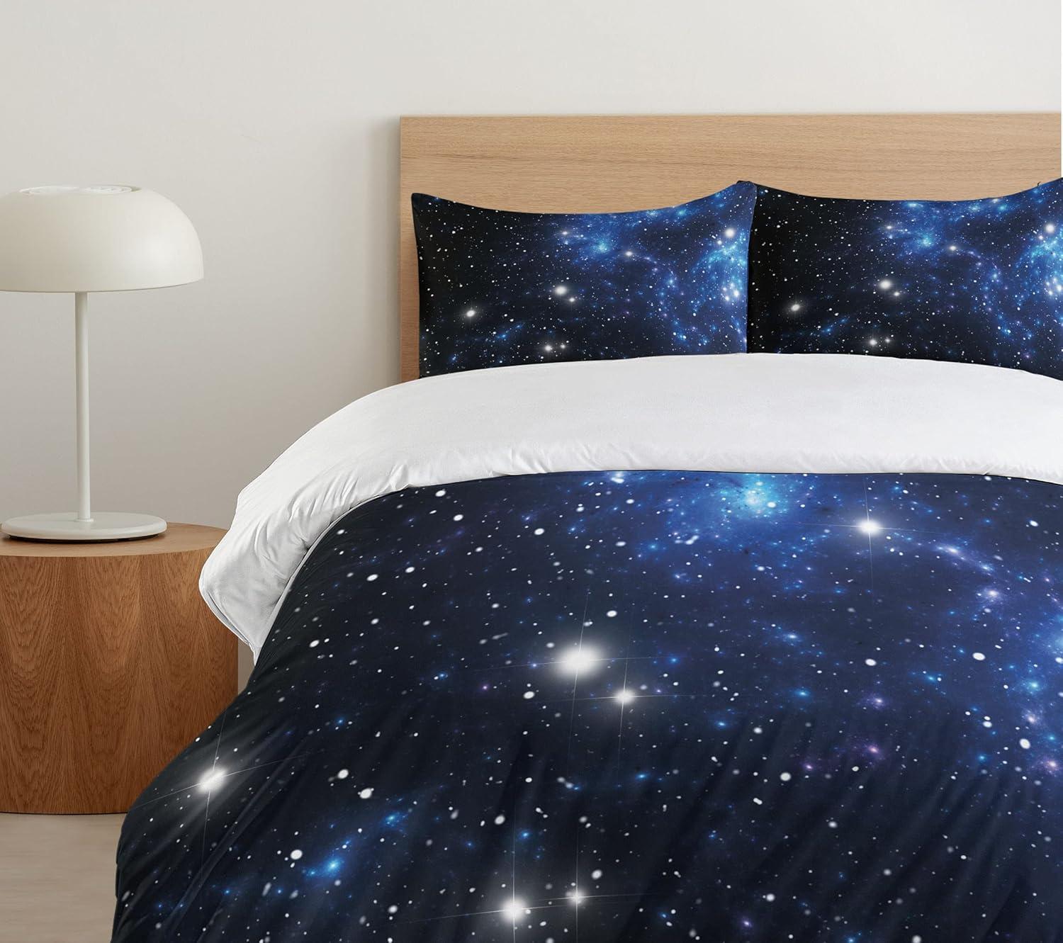Ambesonne Constellation Modern & Contemporary Dots Duvet Cover Set