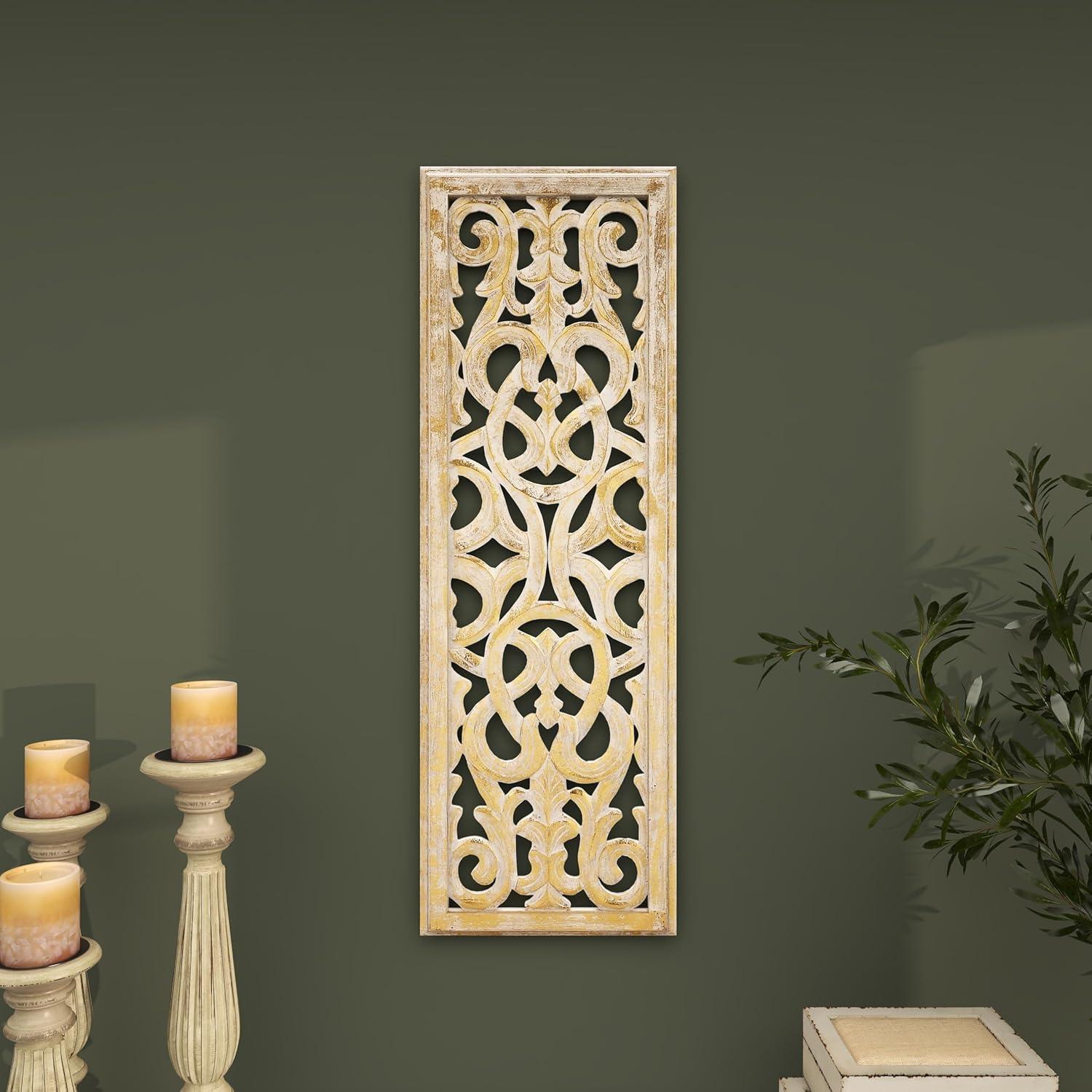 Farmhouse Scroll Wall Decor