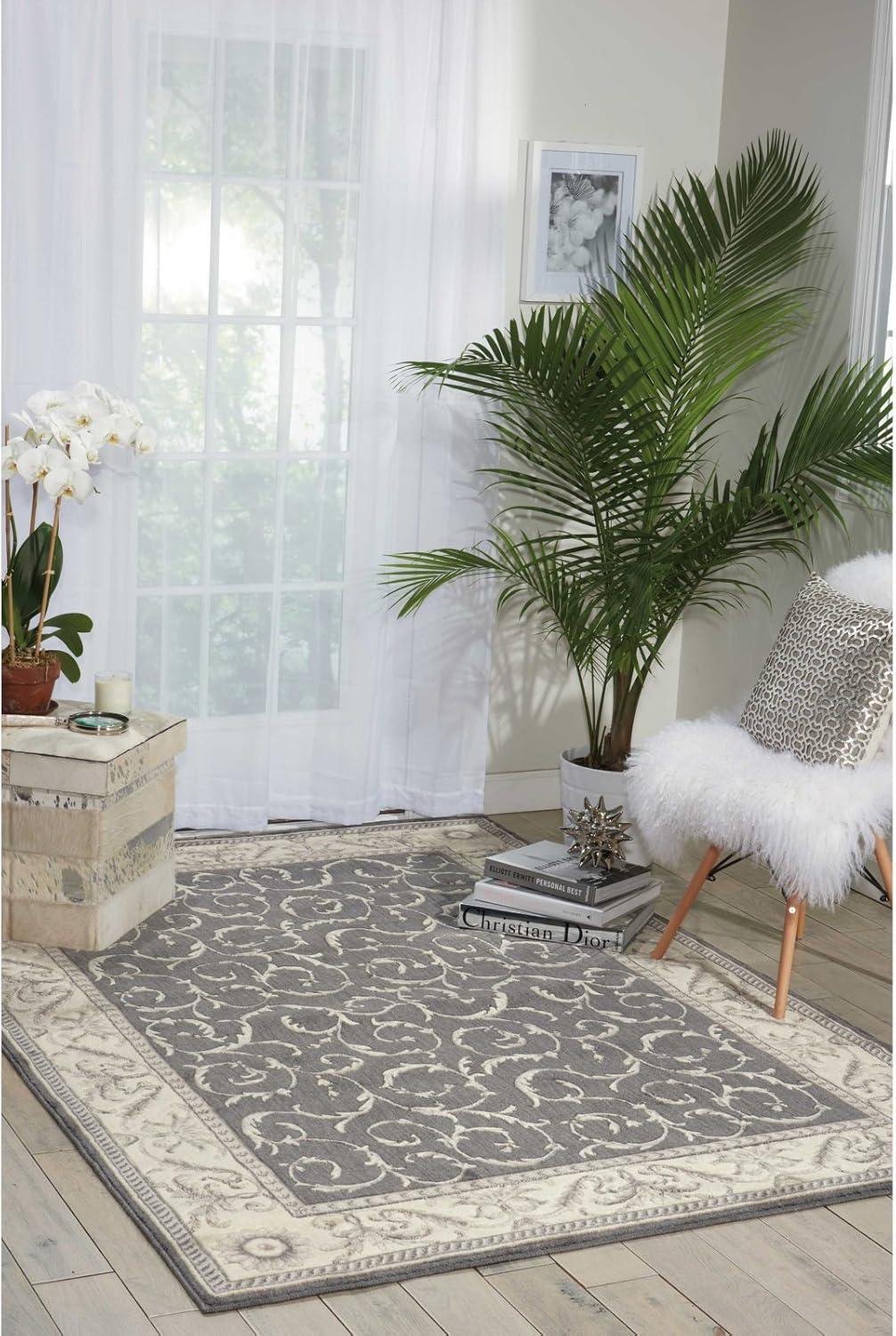 Nourison Somerset Charcoal Area Rug