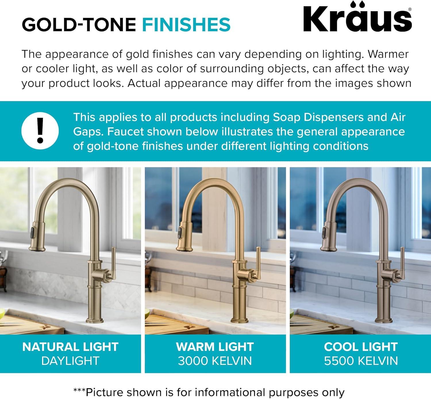 Kraus Oletto™ Single Handle Kitchen Bar Faucet KPF-2600SFACB