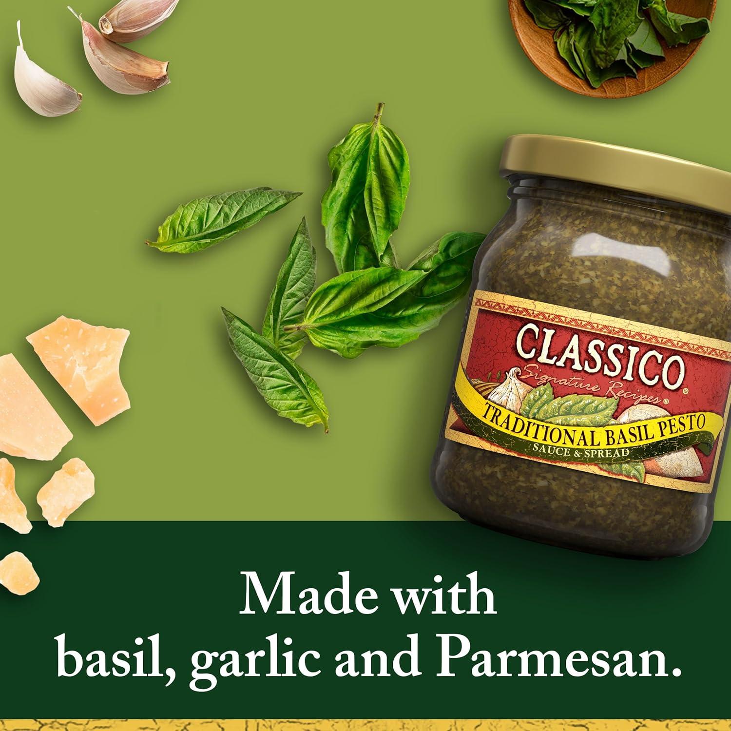 Classico Signature Recipes Traditional Basil Pesto - 8.1oz