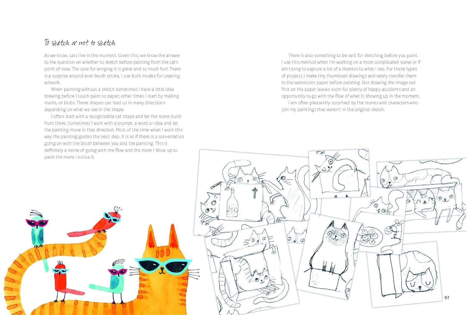 Painting Cats - by Terry Runyan (Paperback)