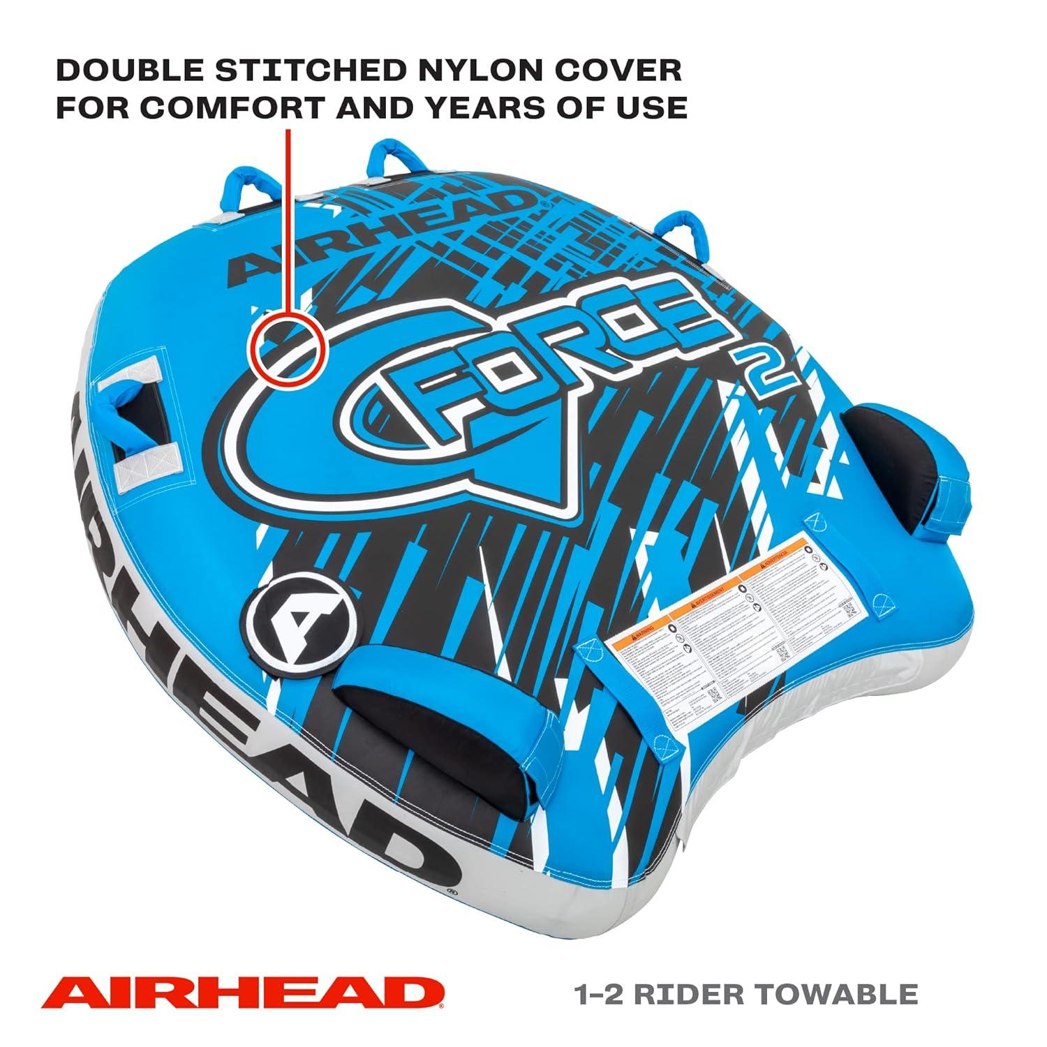 Airhead G-Force 2-Rider Towable Tube for Boating