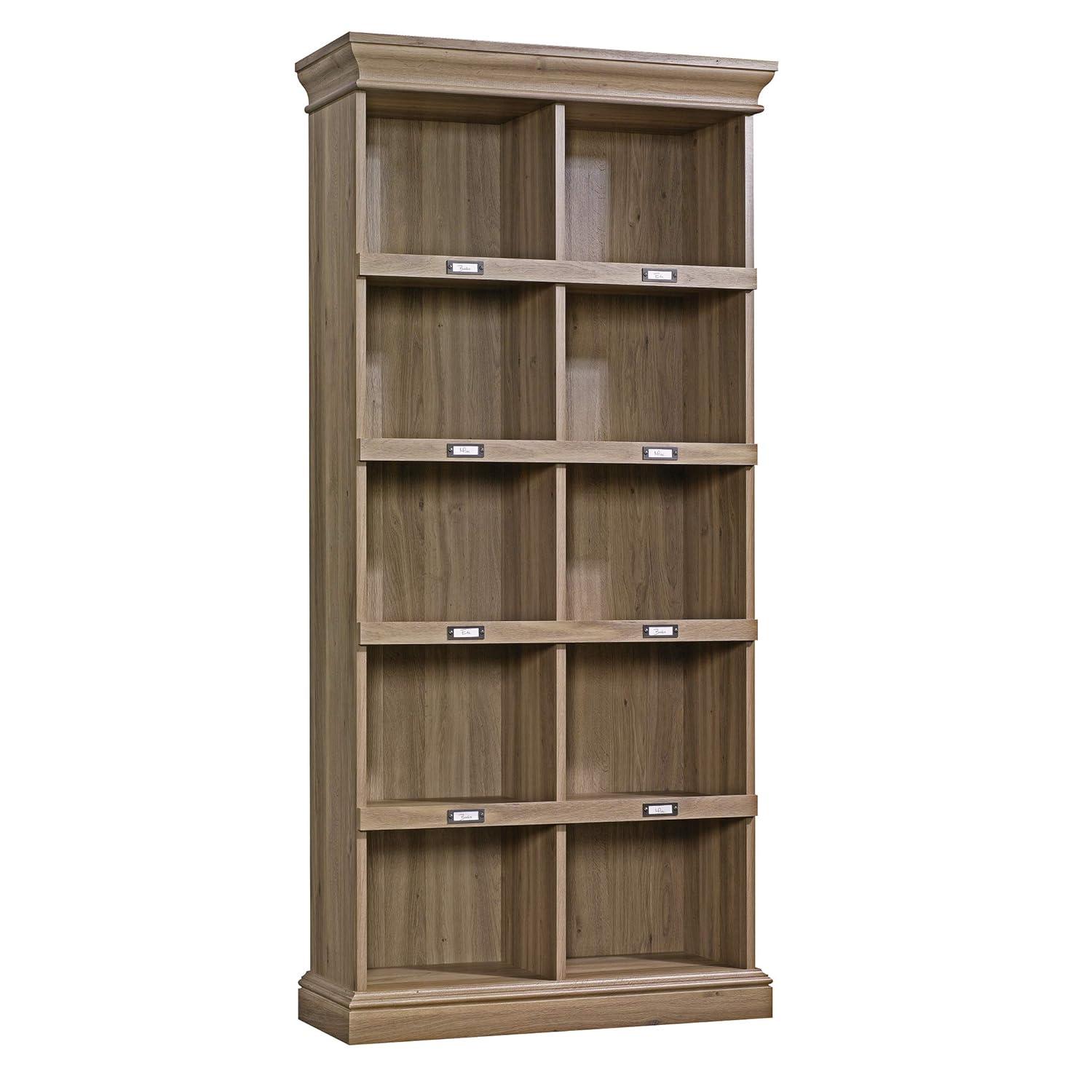 Sauder Barrister Lane Tall Bookcase, Salt Oak Finish