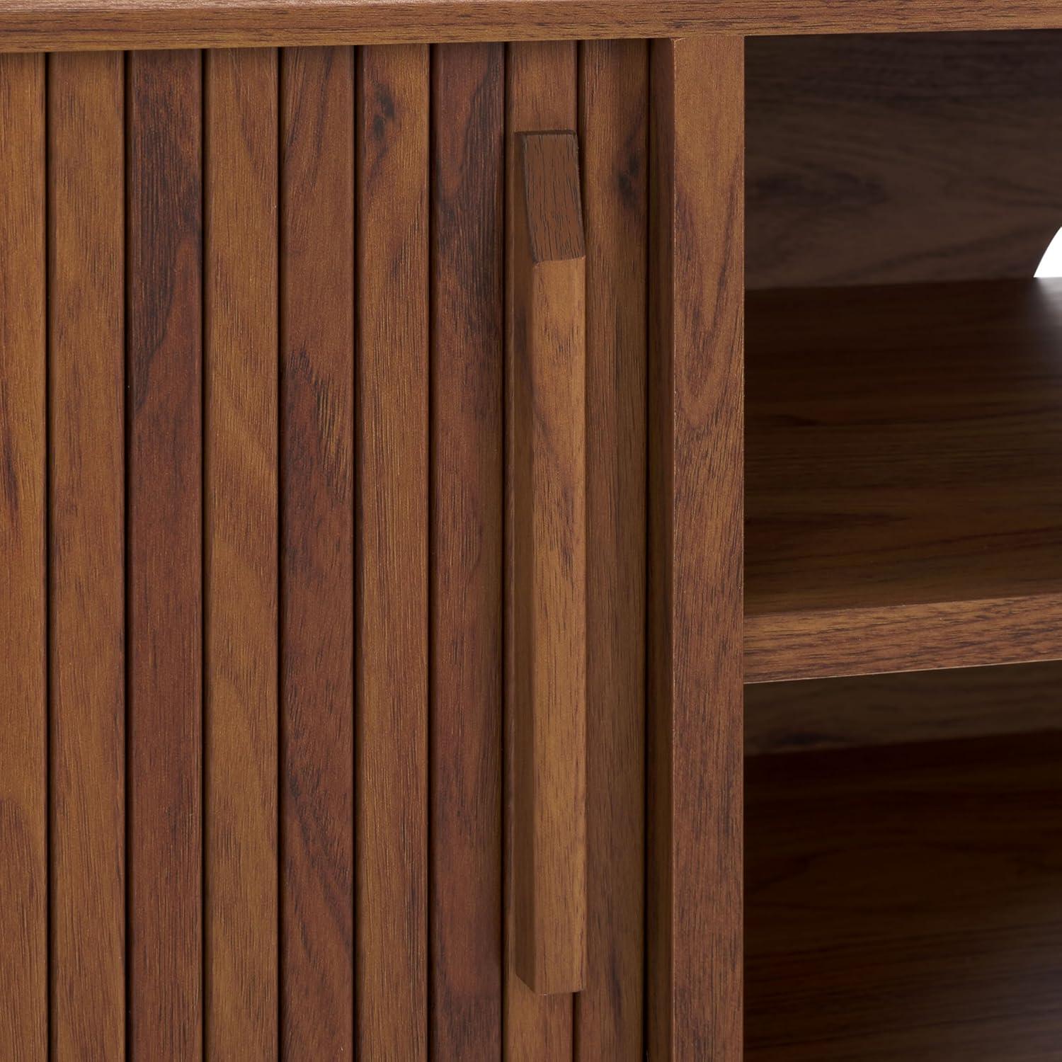 Aphra 2 Door 2 Shelf Media Stand - MED9624 - Walnut - Safavieh