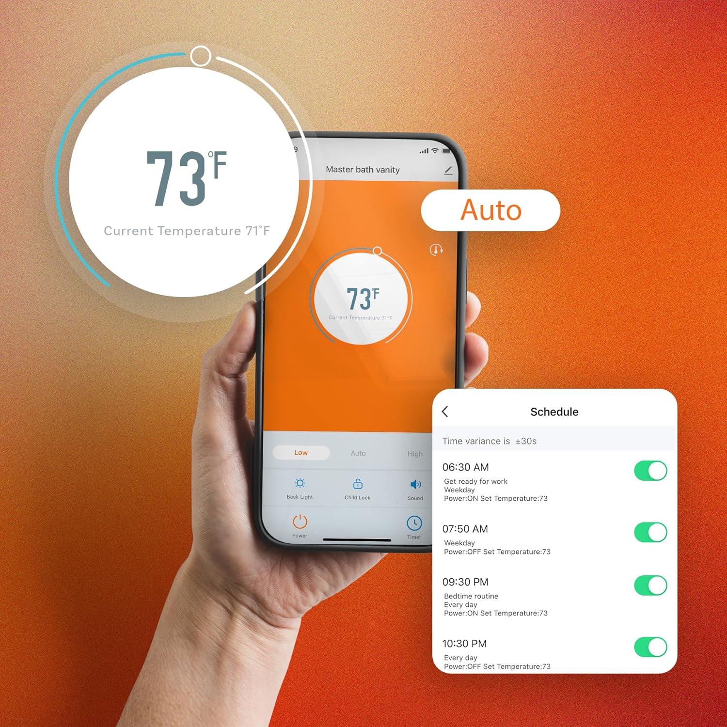 Accent Privacy Door Lever with Rosette