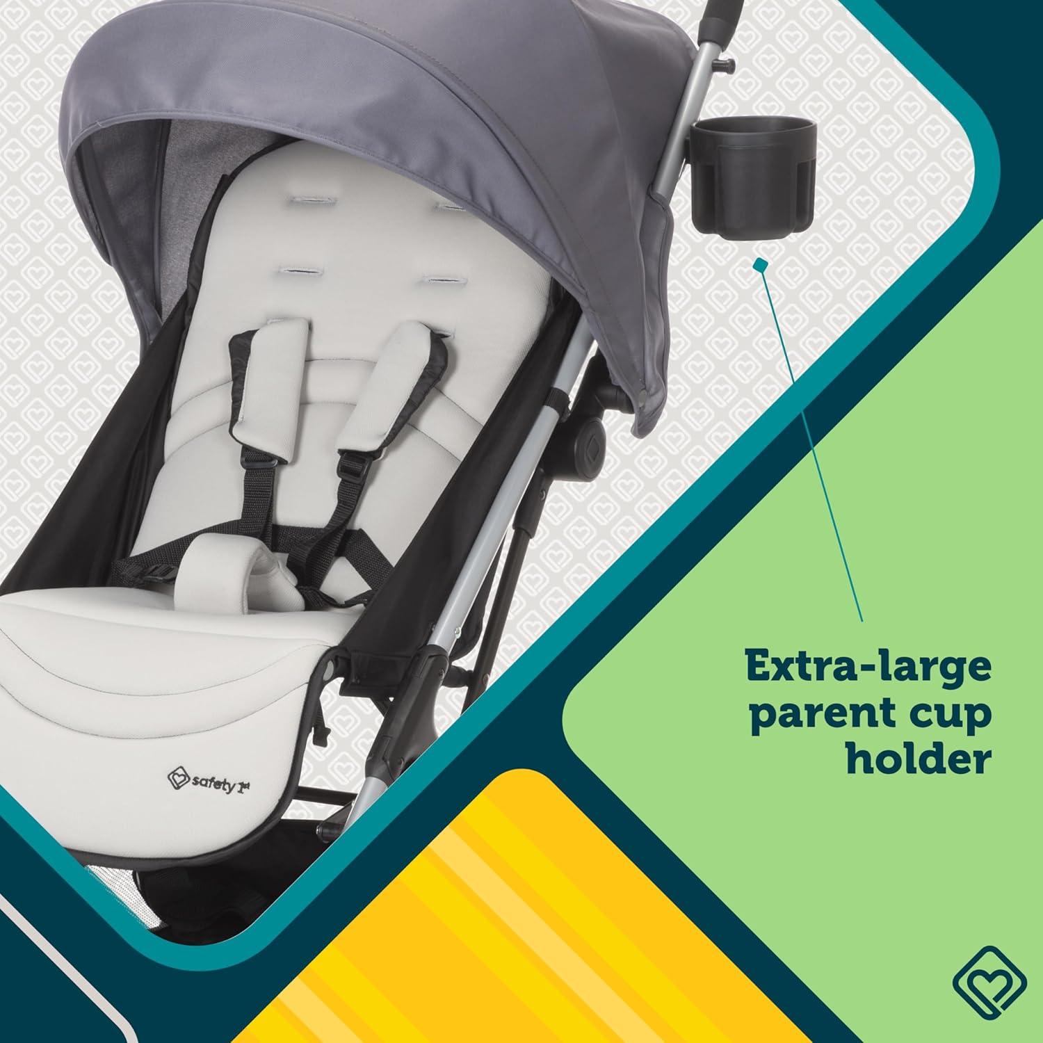 Safety 1st Easy Fold Compact Stroller - Dorsal