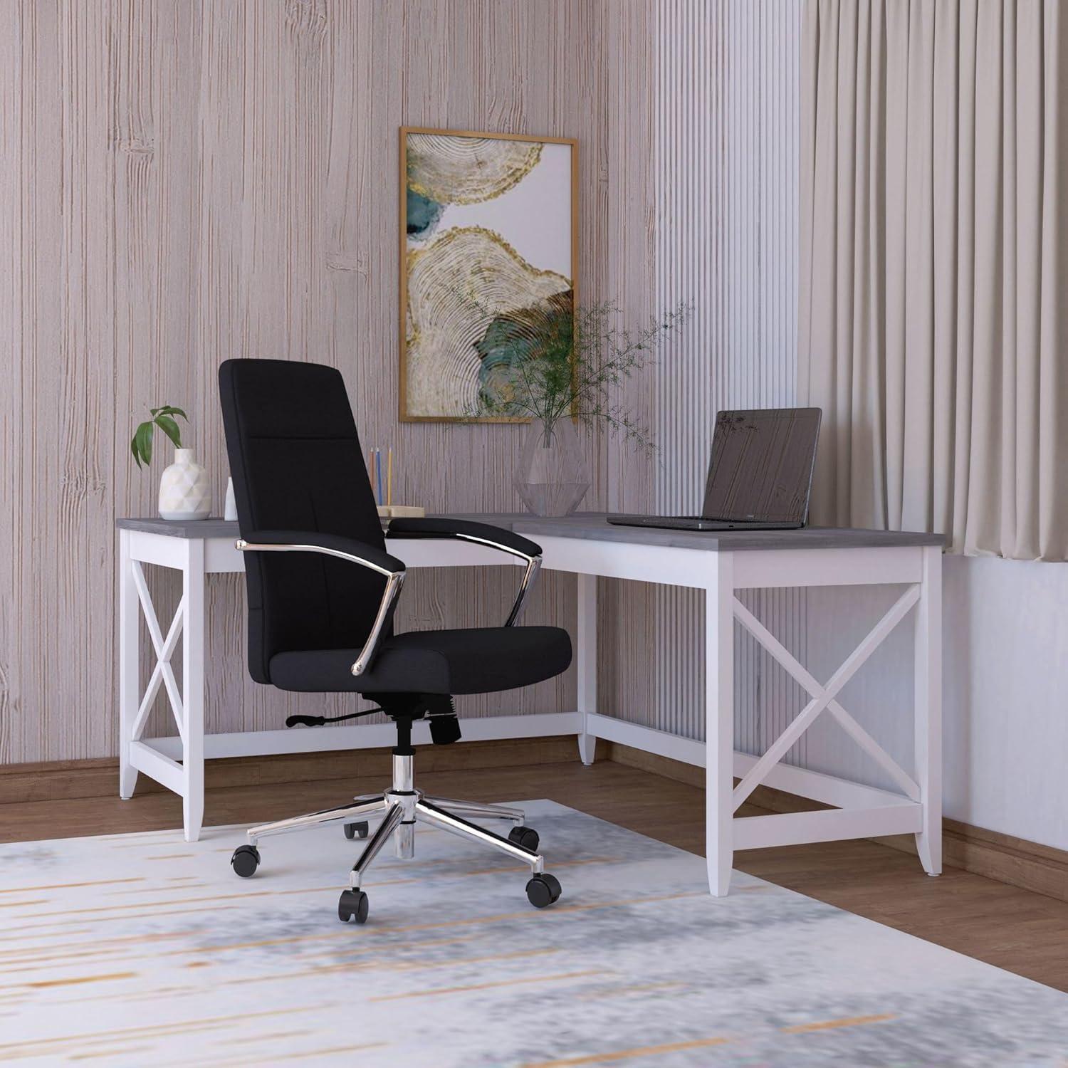Workspace by Alera® L-Shaped Writing Desk
