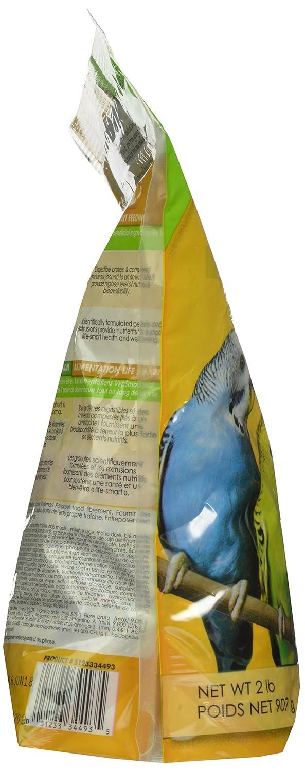 Vitakraft Vita Smart Gourmet Parakeet Food - Vitamin-Fortified - Daily Pet Bird Food