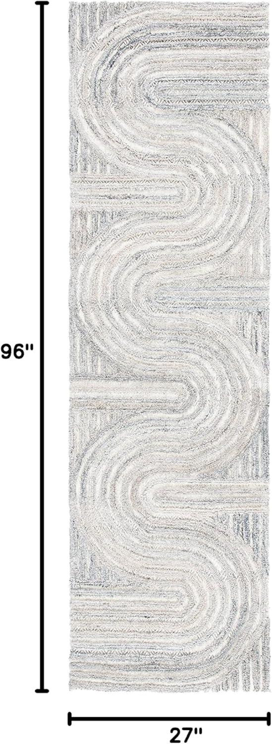 Southampton SHA301 Hand Tufted Indoor Runner Rug - Beige - 2'3"x8' - Safavieh