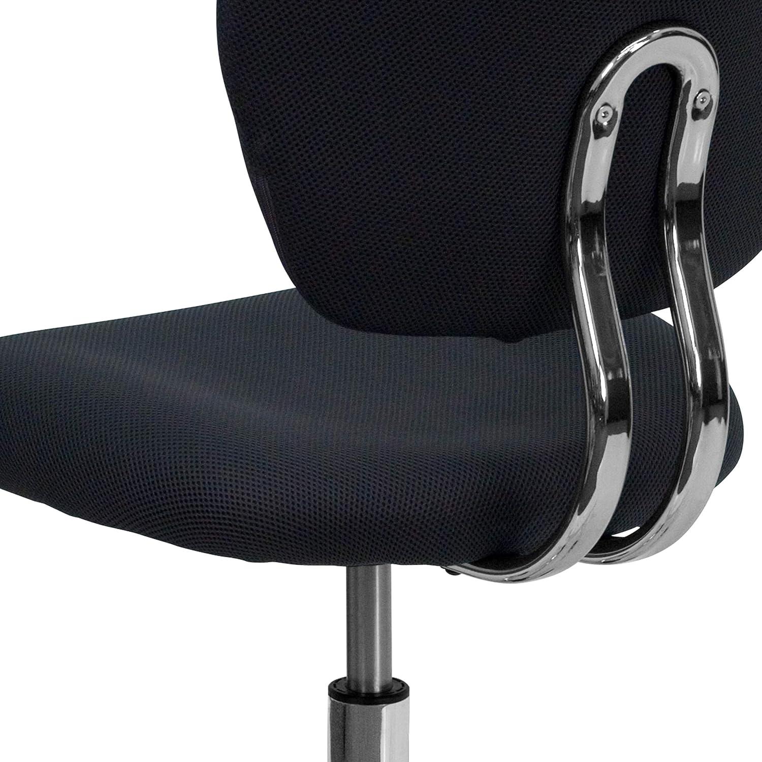 Flash Furniture Beverly Mid-Back Swivel Mesh Office Chair with Padded Seat by Flash Furniture (Set of 2)