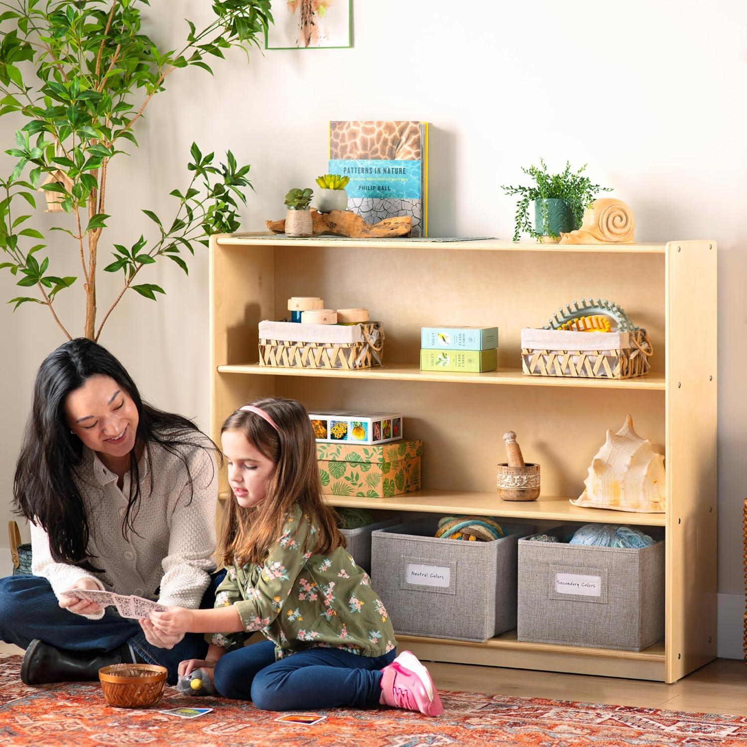 Guidecraft EdQ Essentials 3-Shelf Open Storage & Reviews | Wayfair