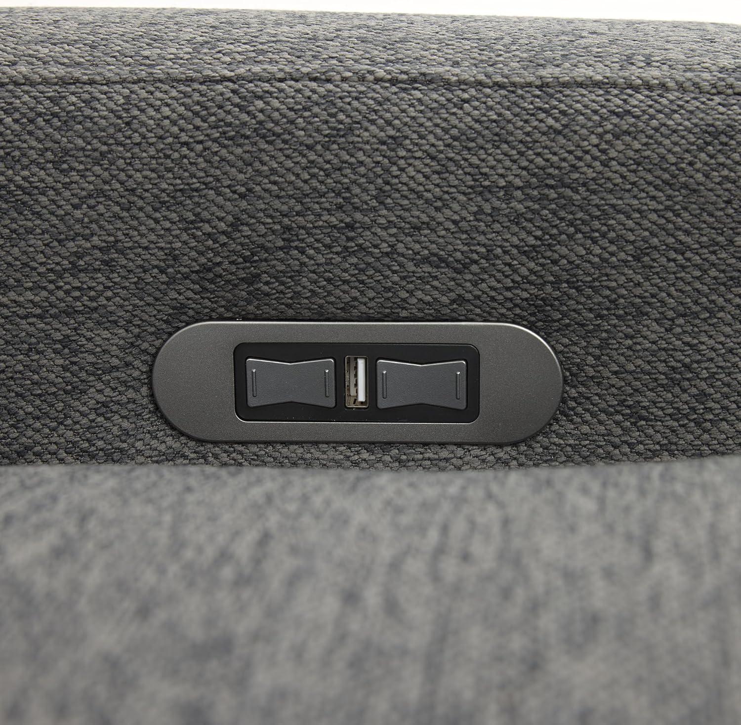 LUMISOL Large Corduroy Fabric Sofa Couch with Ottoman for Living Room, L Shaped Sectional Sofa Couch, 98" L Modular Corner Sectional Sofa for Spacious Space Office, Beige