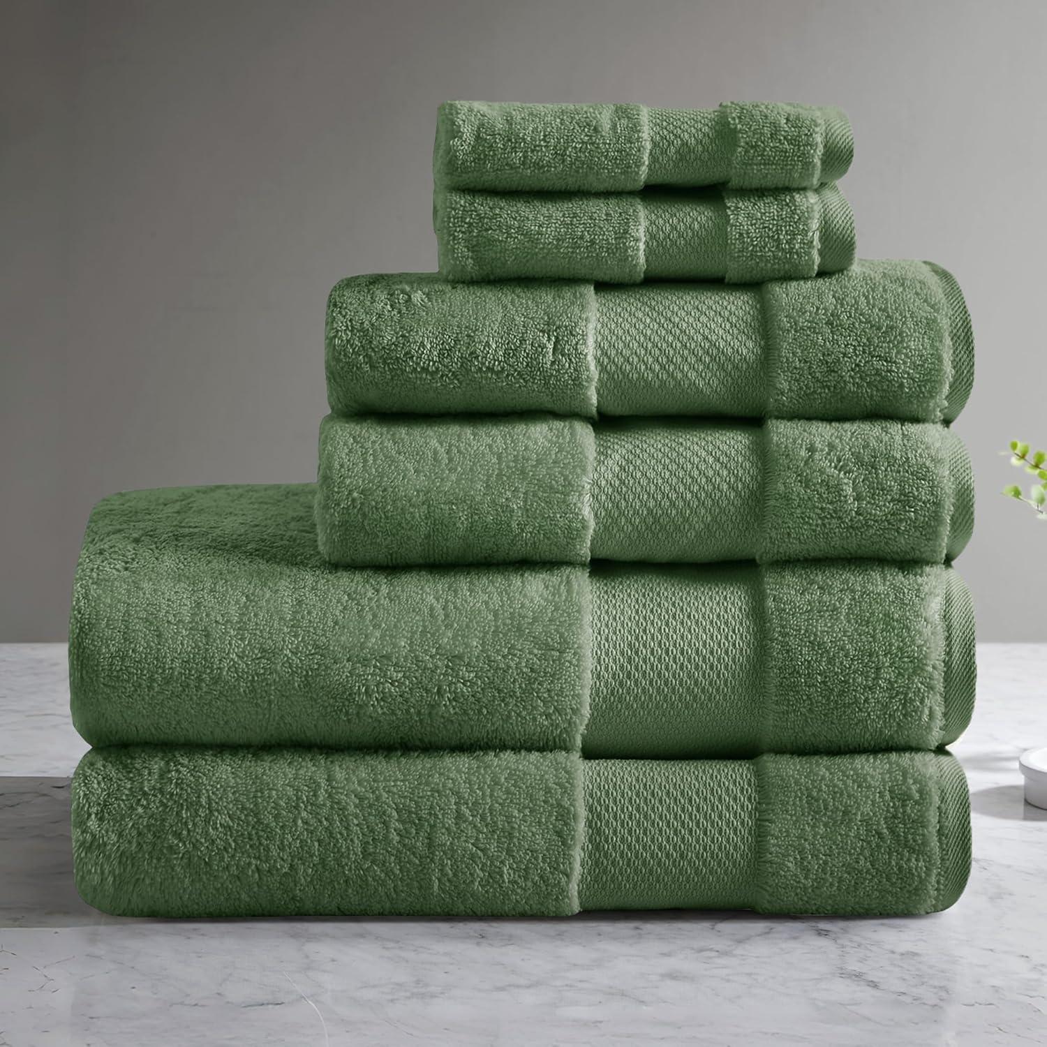 Turkish 100% Cotton Oversized Towel Set