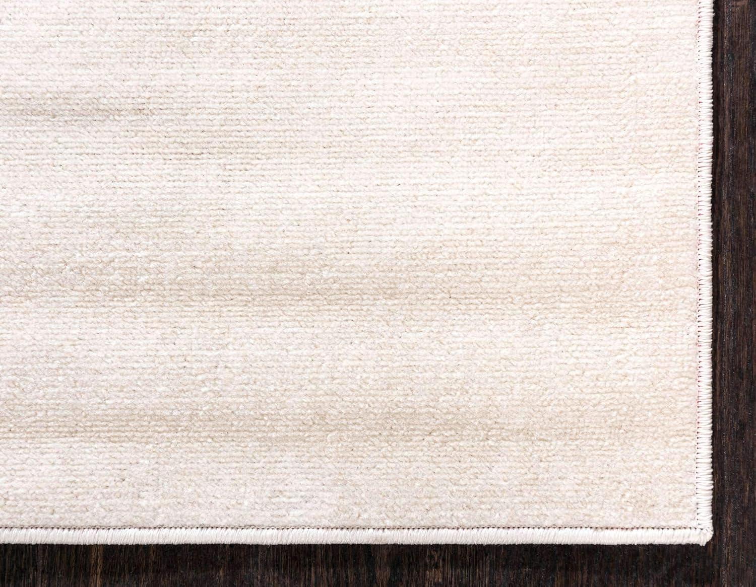 Unique Loom Williamsburg Collection Area Rug - Solid (9'  x 12' 2" Rectangle Beige)