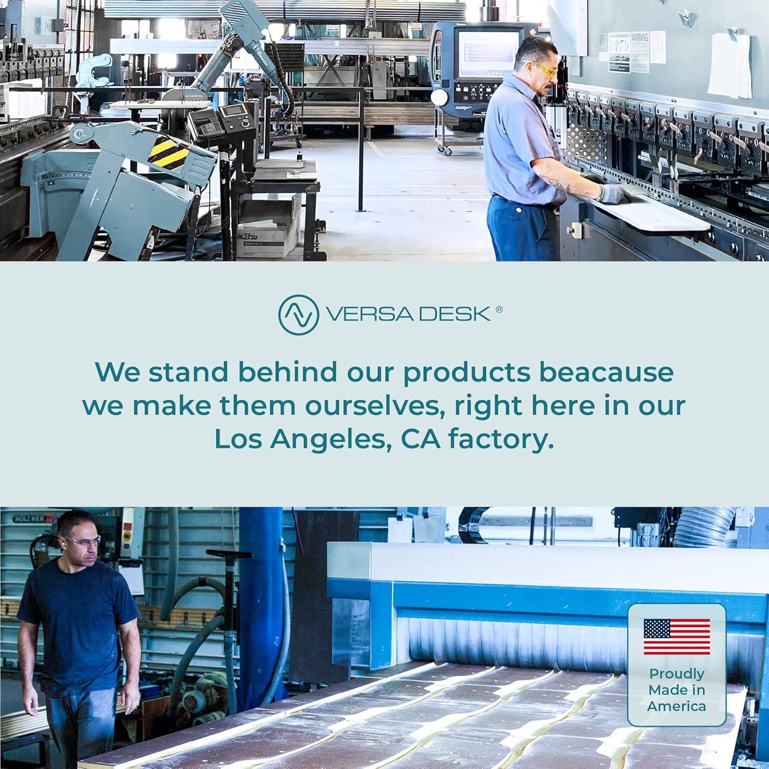 VERSADESK VersaDesk PowerPro Electric Height Adjustable Desk Converter w/ USB Charging Port