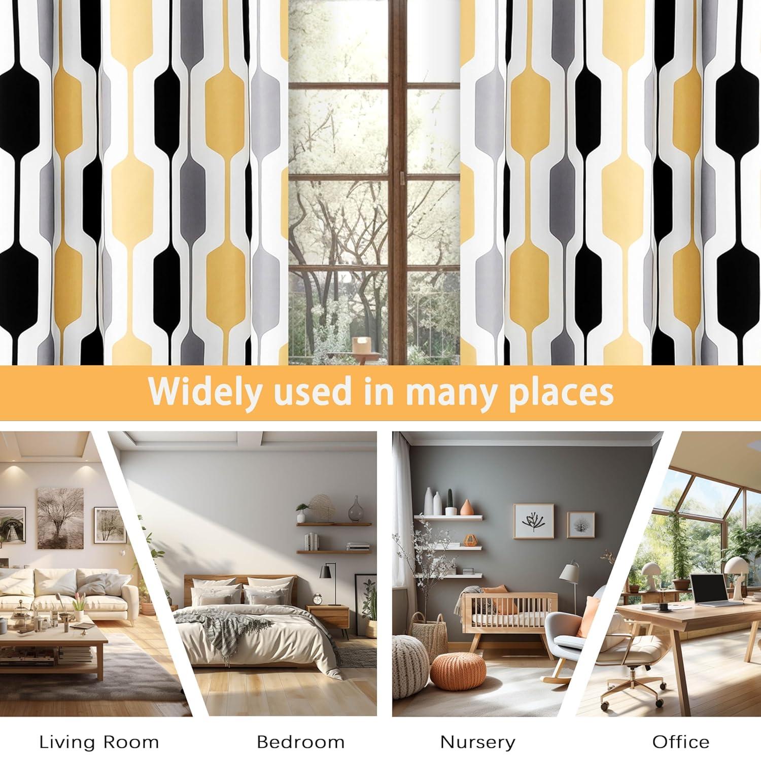 DriftAway Grommet Room Darkening Curtains, 52" x 84" (2 Panels)