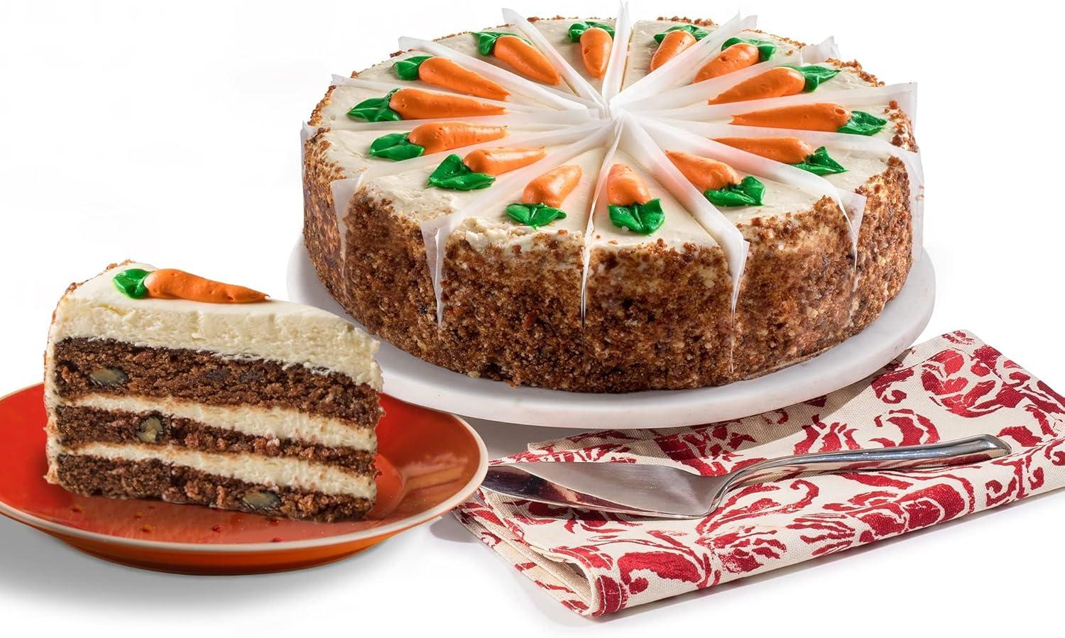 10" Kosher Fresh Carrot Layer Cake with Cream Cheese Frosting