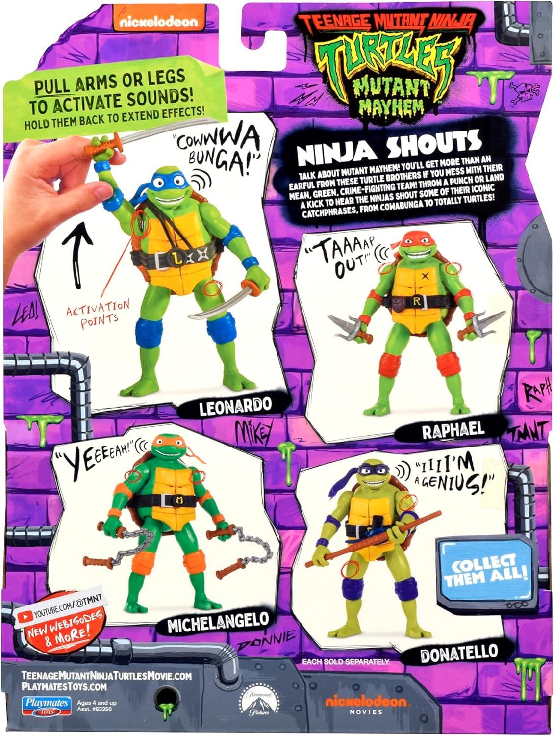 Donatello Deluxe Ninja Shouts Figure