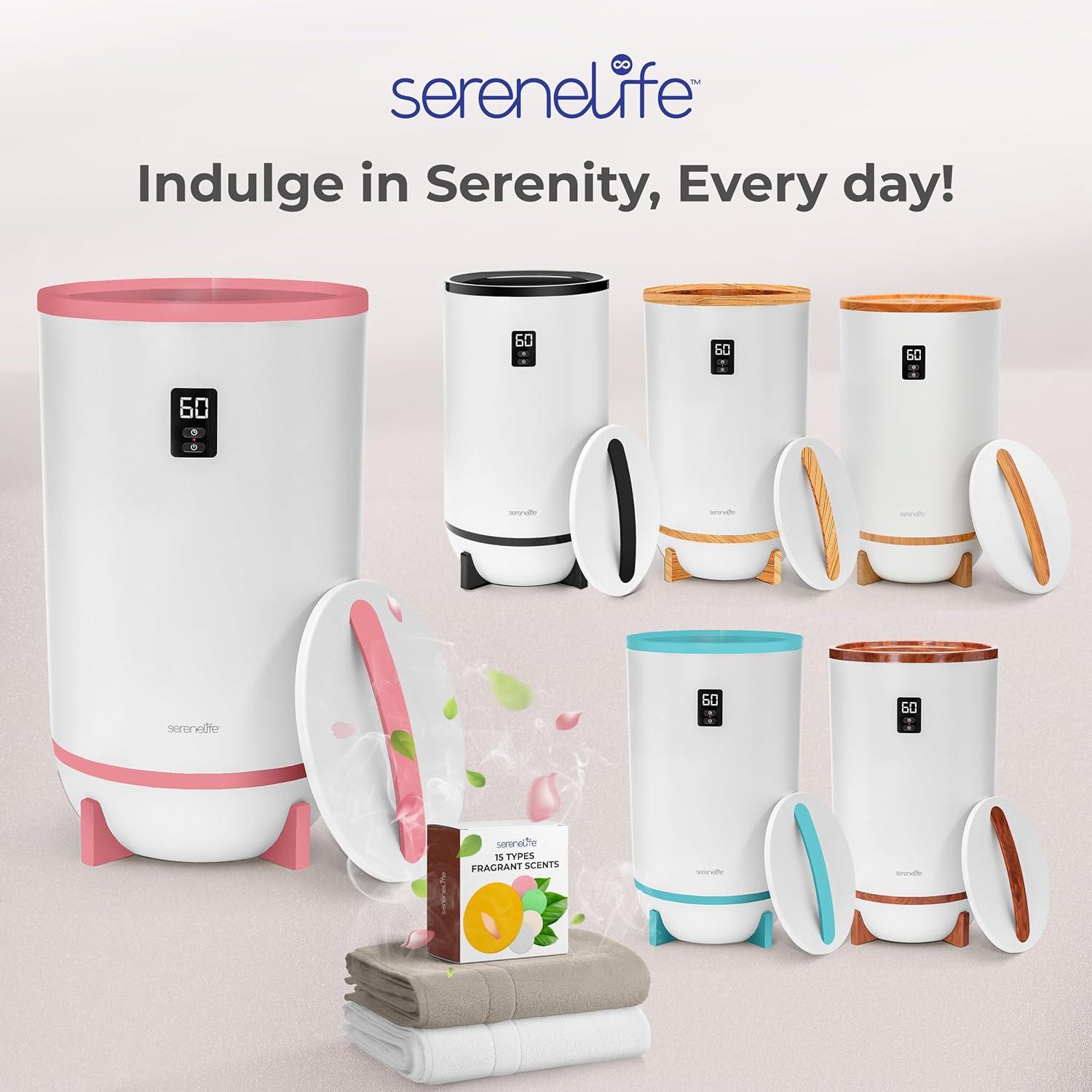 SereneLife Single Touch Electric Towel Warmer