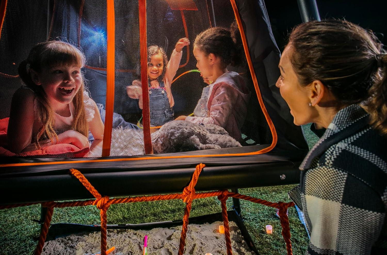 VULY 360 Pro Max C2 - 2 Bay Swing Set Backyard Metal Swing Set with Spin Swing & Seat Swing Outdoor Playground for Kids and Adults | Swings Cross Compatible with VULY Monkey Bars