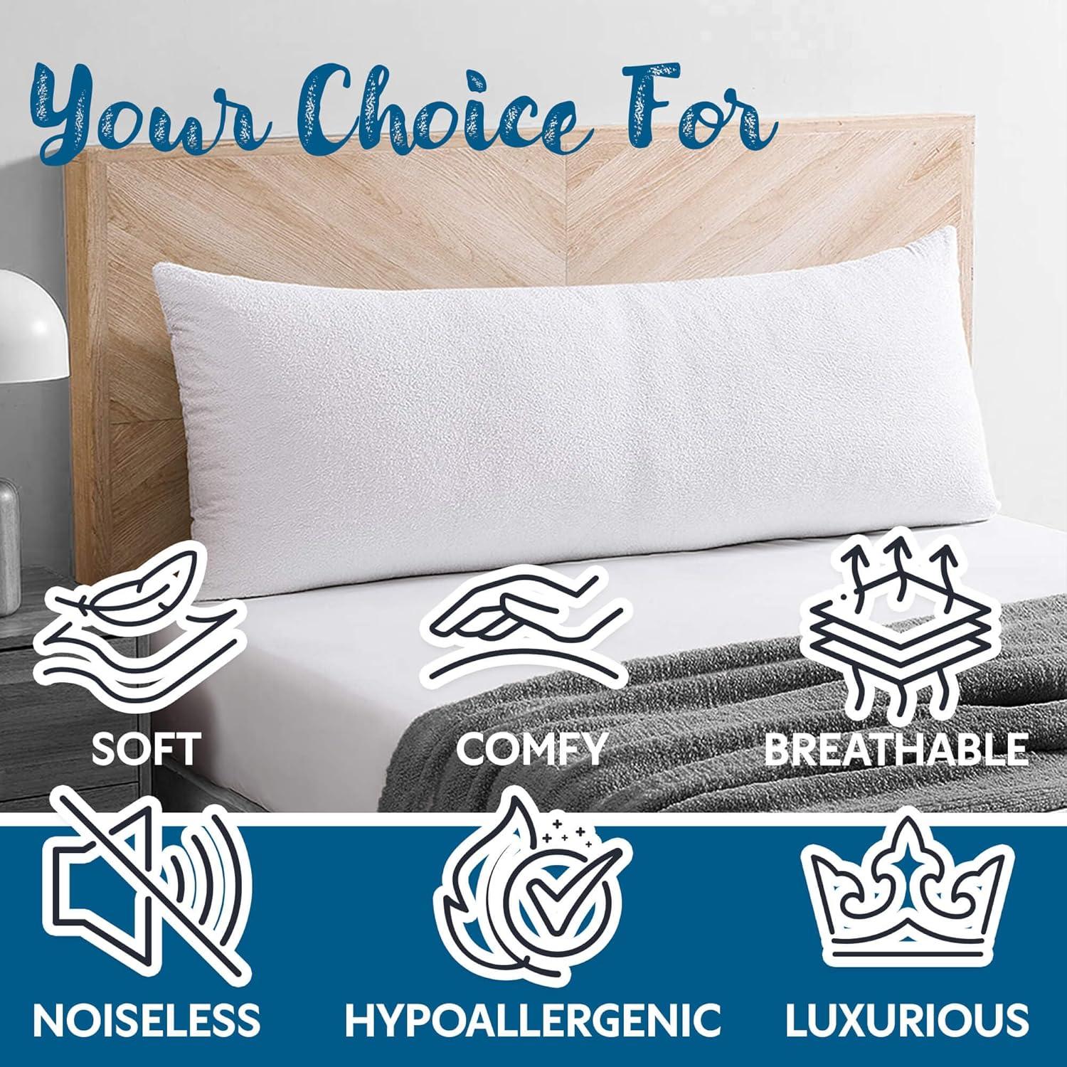 Guardmax - Bed Bug/Waterproof Terry Top Pillow Protector - Zippered - 2/PK - Standard