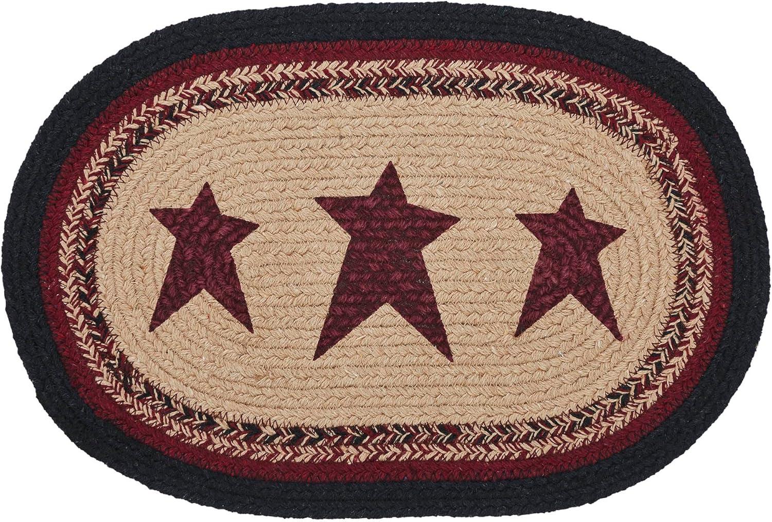 VHC Brands Connell Geometric Oval Placemat