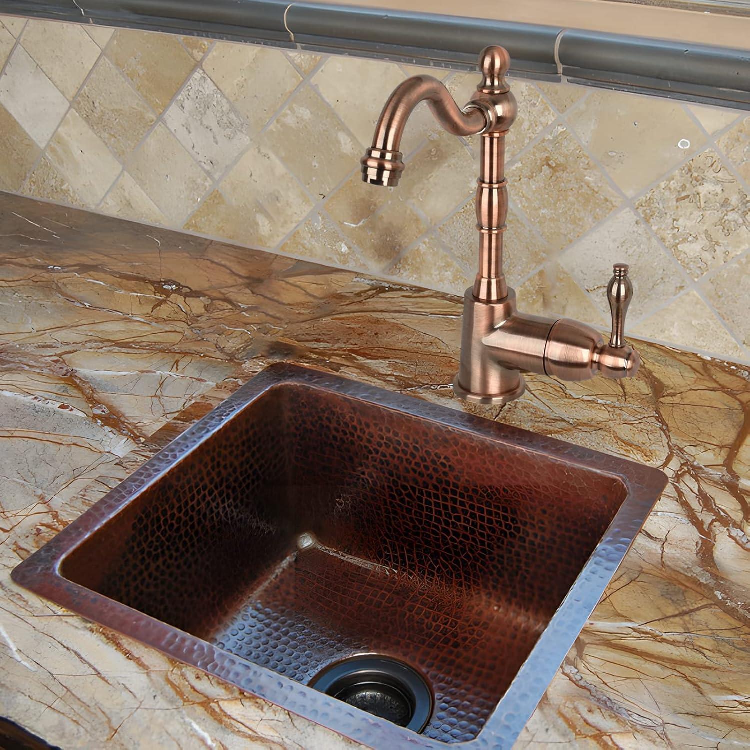 One-Handle Widespread Kitchen Bar Faucet