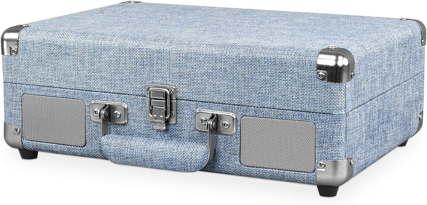 Victrola Journey Bluetooth Suitcase Record Player with 3-speed Turntable