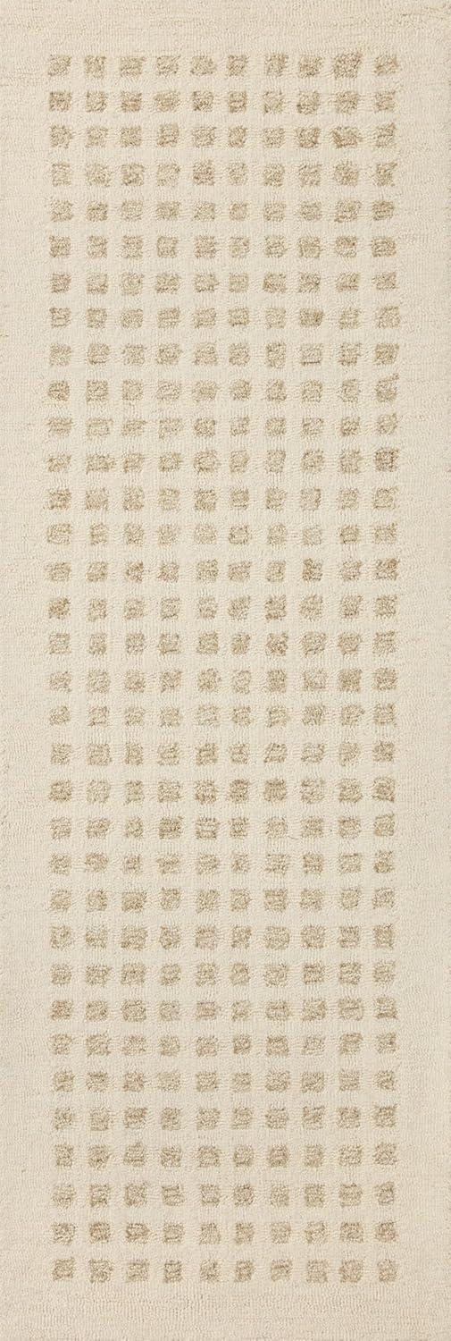 Chris Loves Julia x Loloi Polly Handmade Ivory/Natural Rug