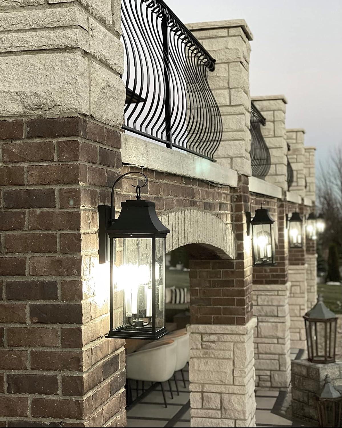 Maxim Lighting - Three Light Outdoor Wall Mount - Vicksburg - 3 Light Large