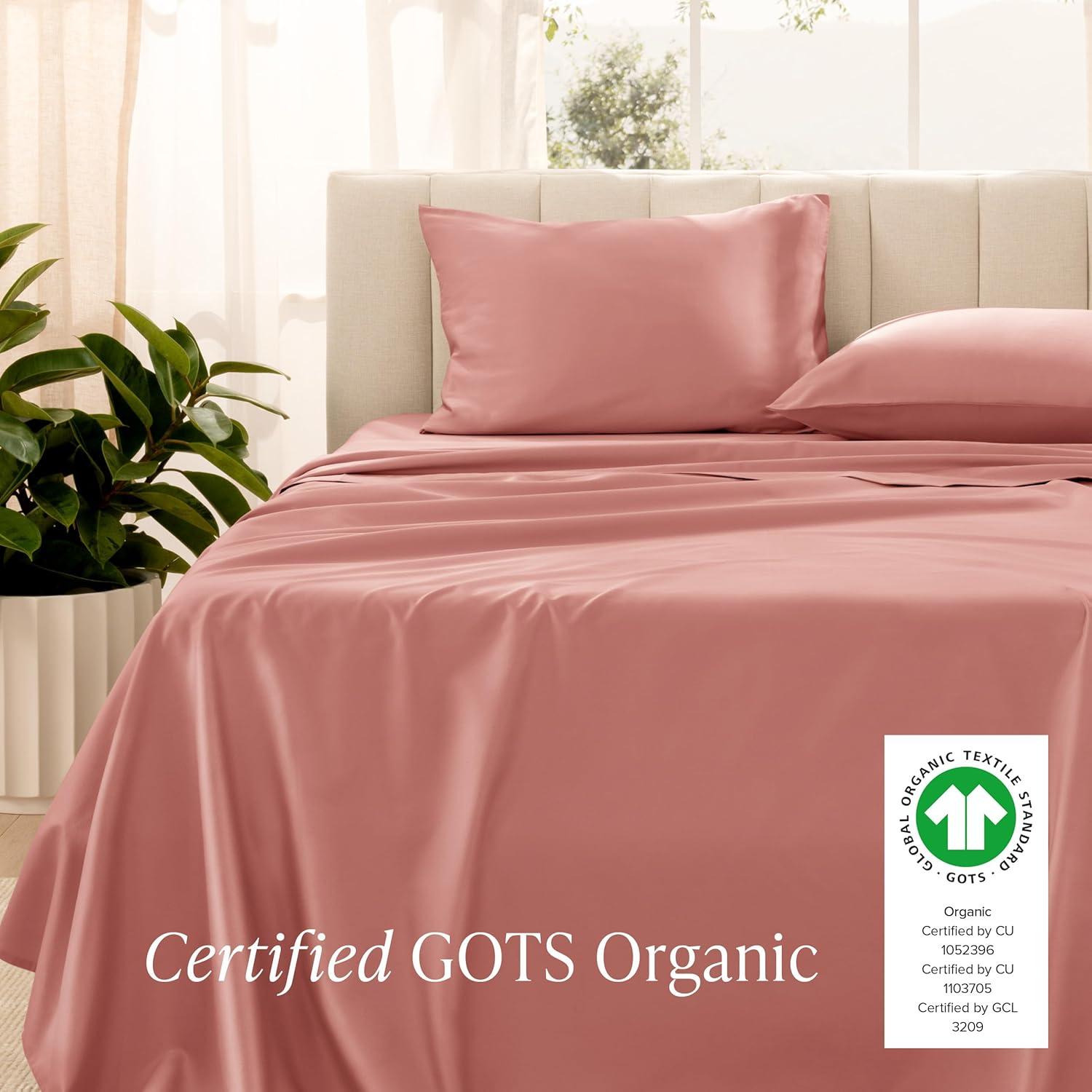 Bare Home 400 Thread Count Sateen Sheet Set