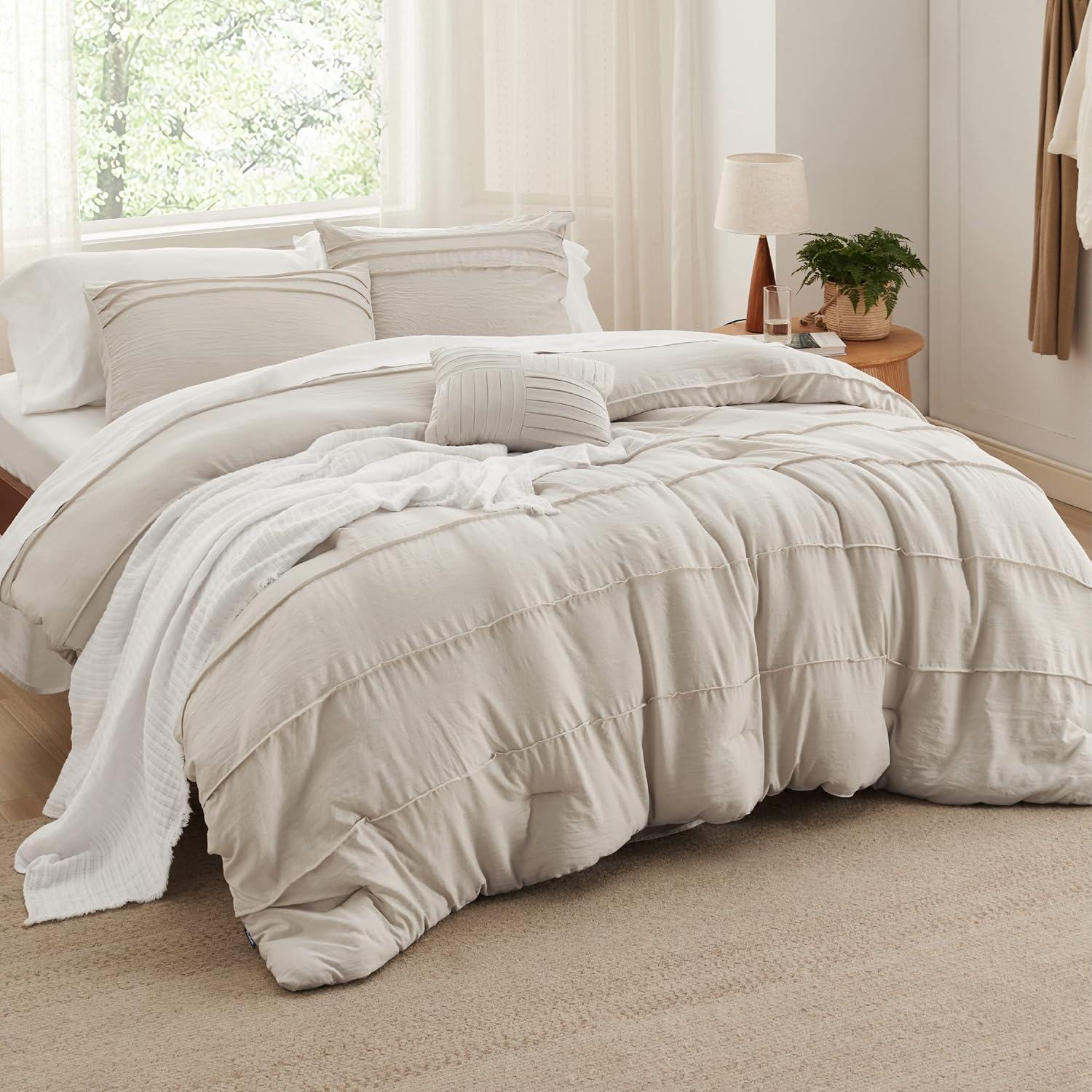 Gray Twin Down Alternative Microfiber Comforter Set