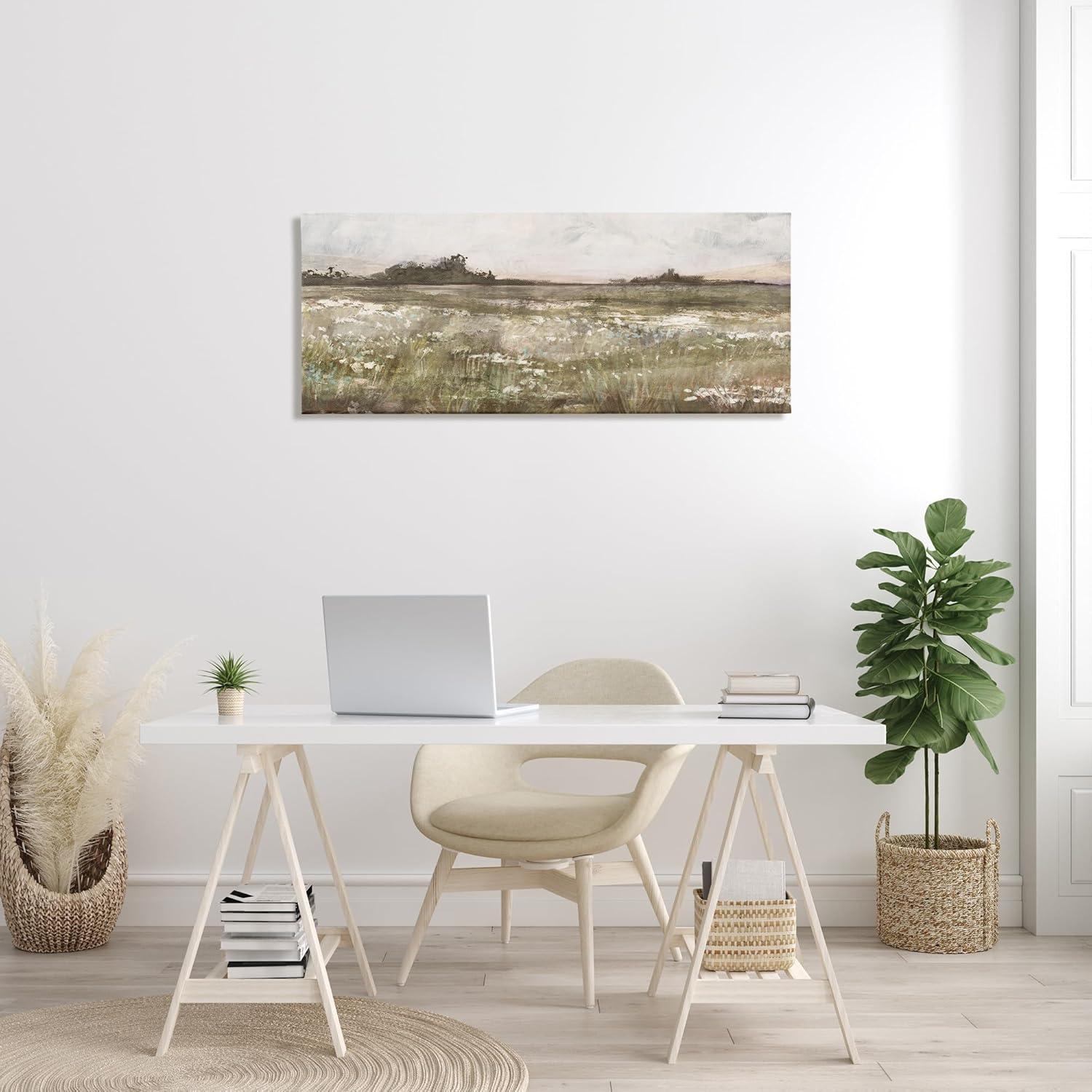 Stupell Industries " Rural Country Meadow " by Nina Blue Painting Print