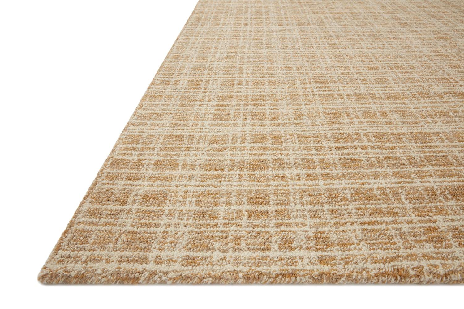 Chris Loves Julia x Loloi Polly Checkered Straw/Ivory Area Rug