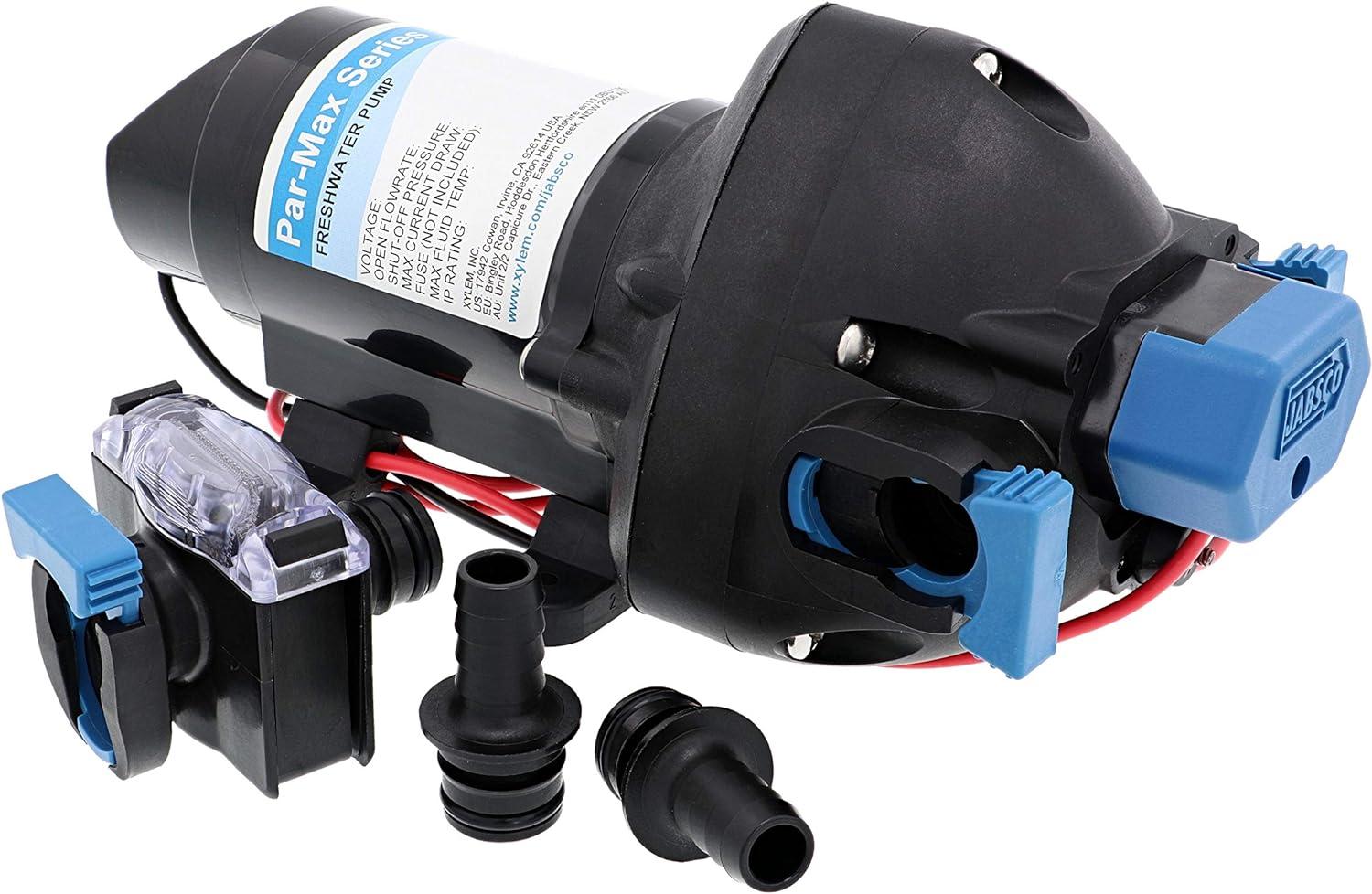 Par-Max 12V Black and Blue Water Pressure Pump