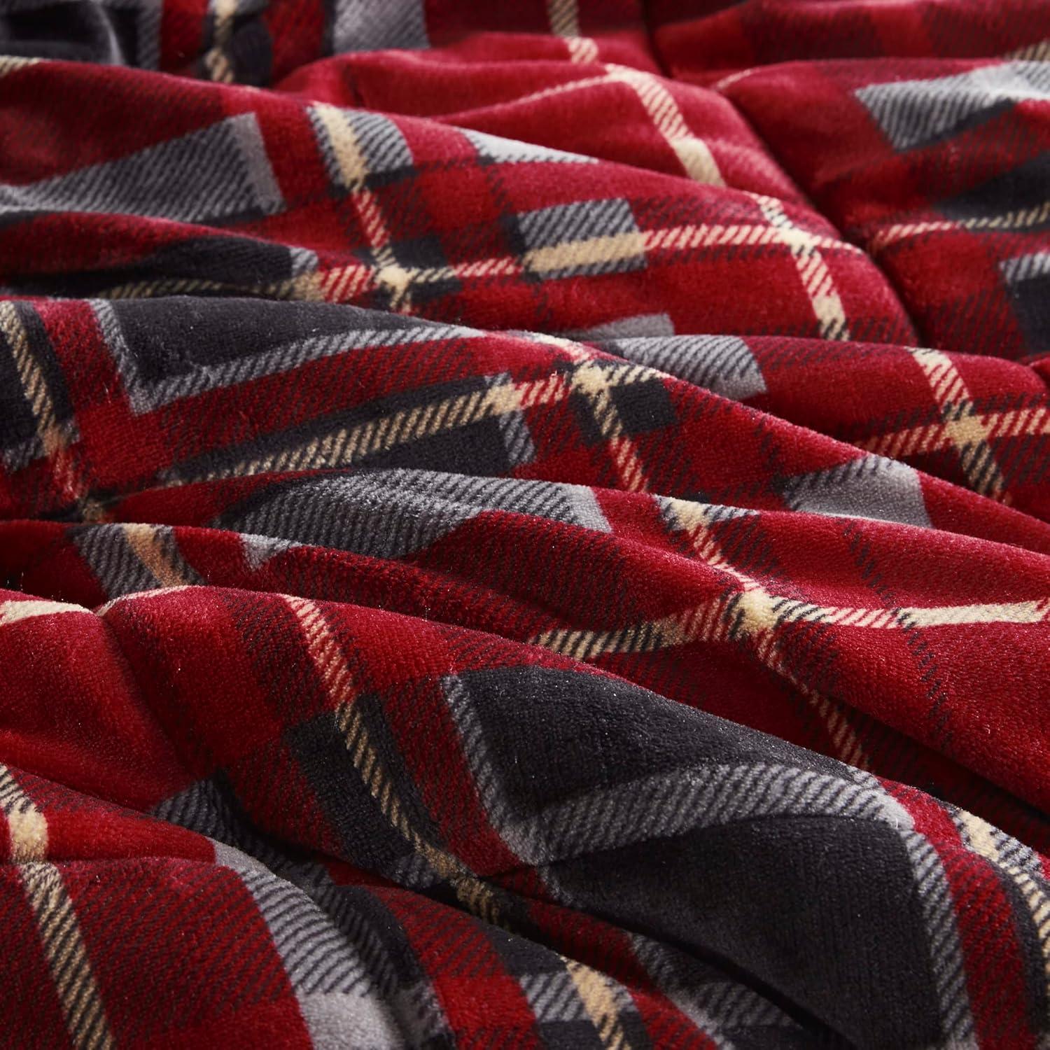 Woolrich Alton Plush to Sherpa Down Alternative Comforter Set