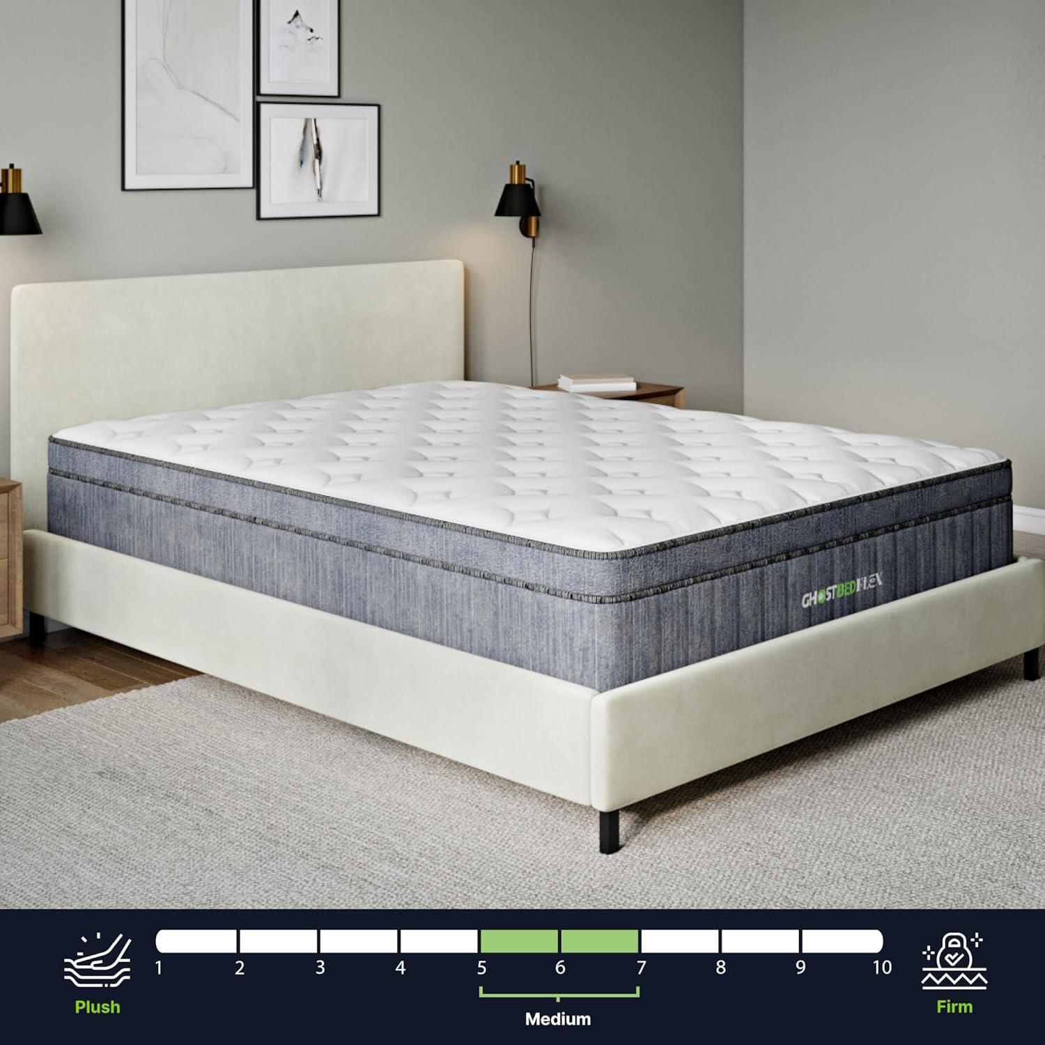 GhostBed Flex 13" Medium Hybrid Mattress