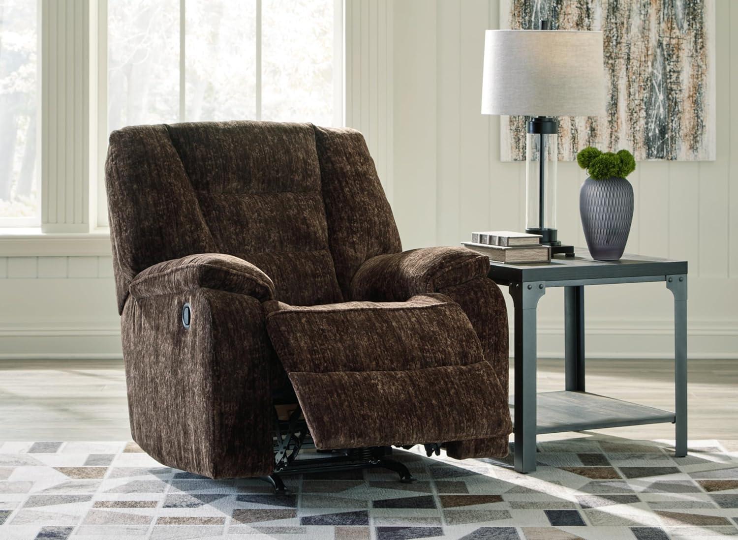 Ashley Furniture Soundwave Chocolate Recliner