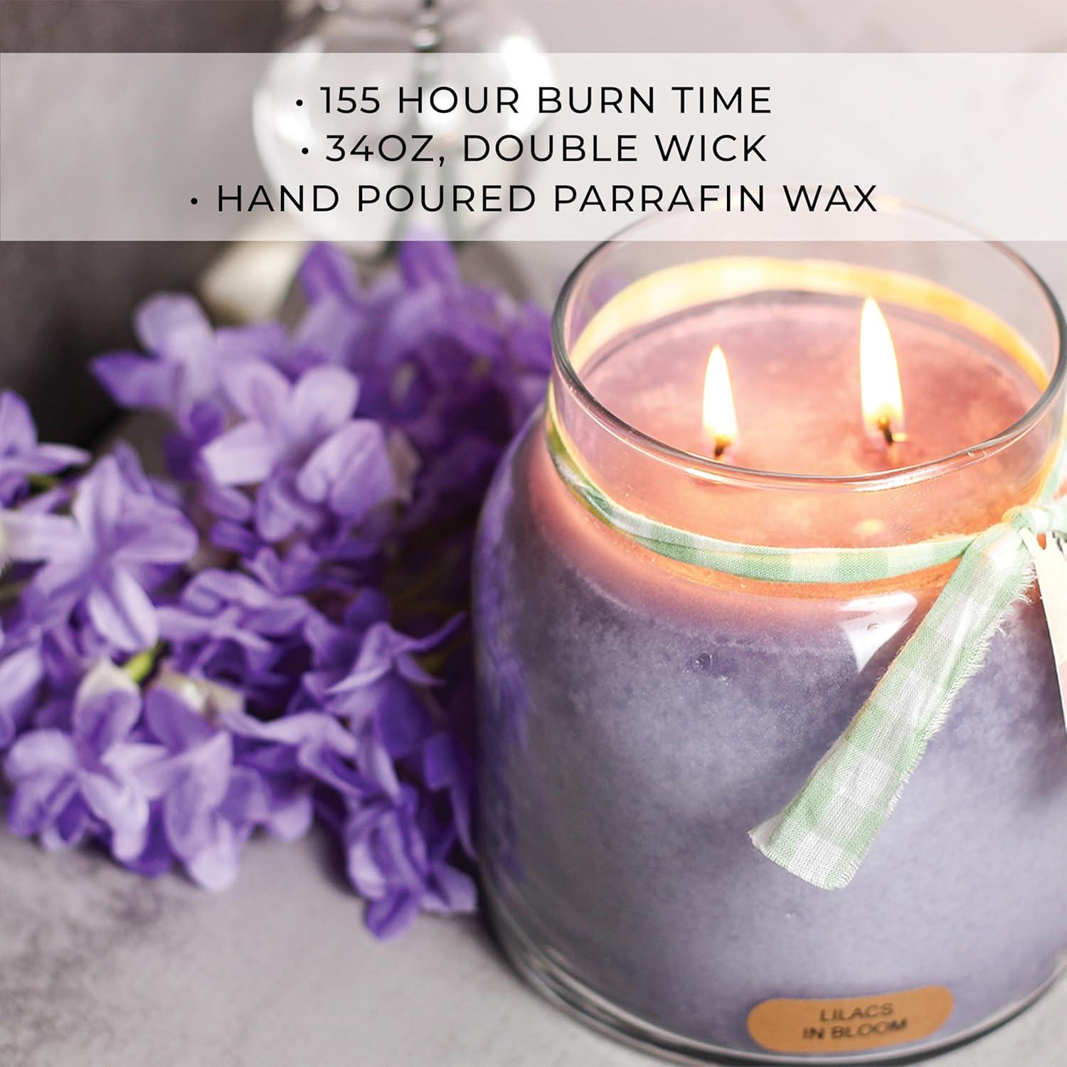 Lilacs in Bloom Papa Jar Candle 34oz