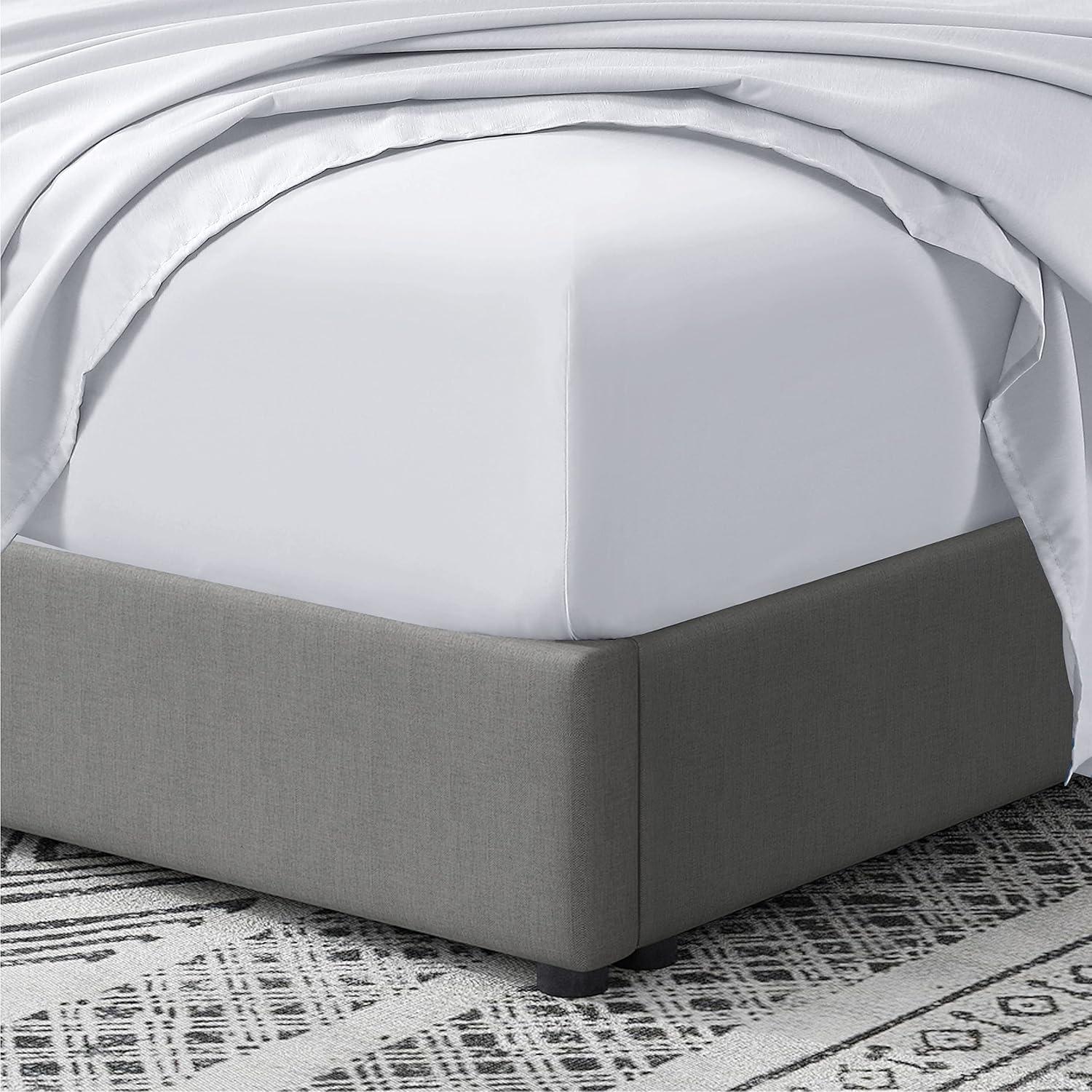 Swift Home 1800 Series 16 Inch Deep Microfiber Fitted Sheet