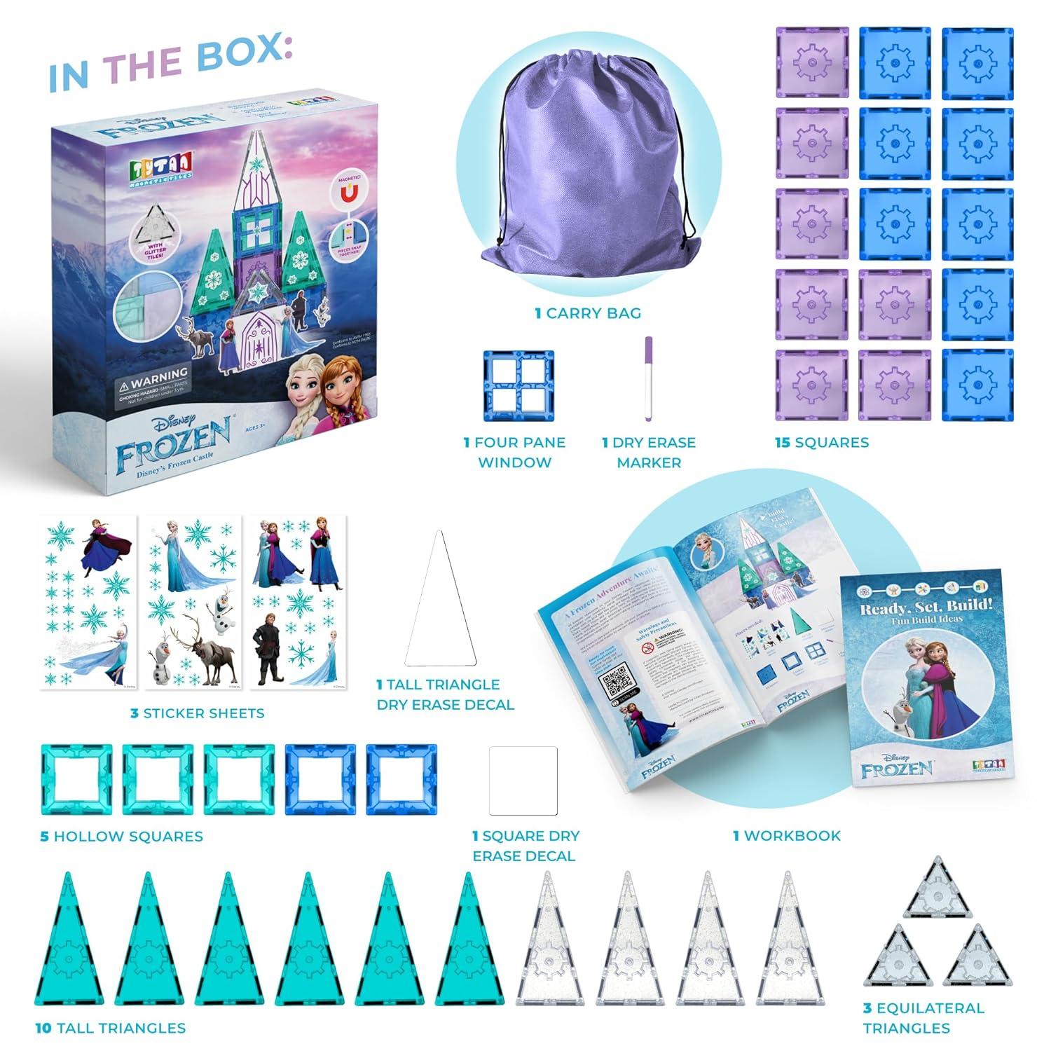 Tytan Disney Frozen 41-Piece Large Magnetic Tiles
