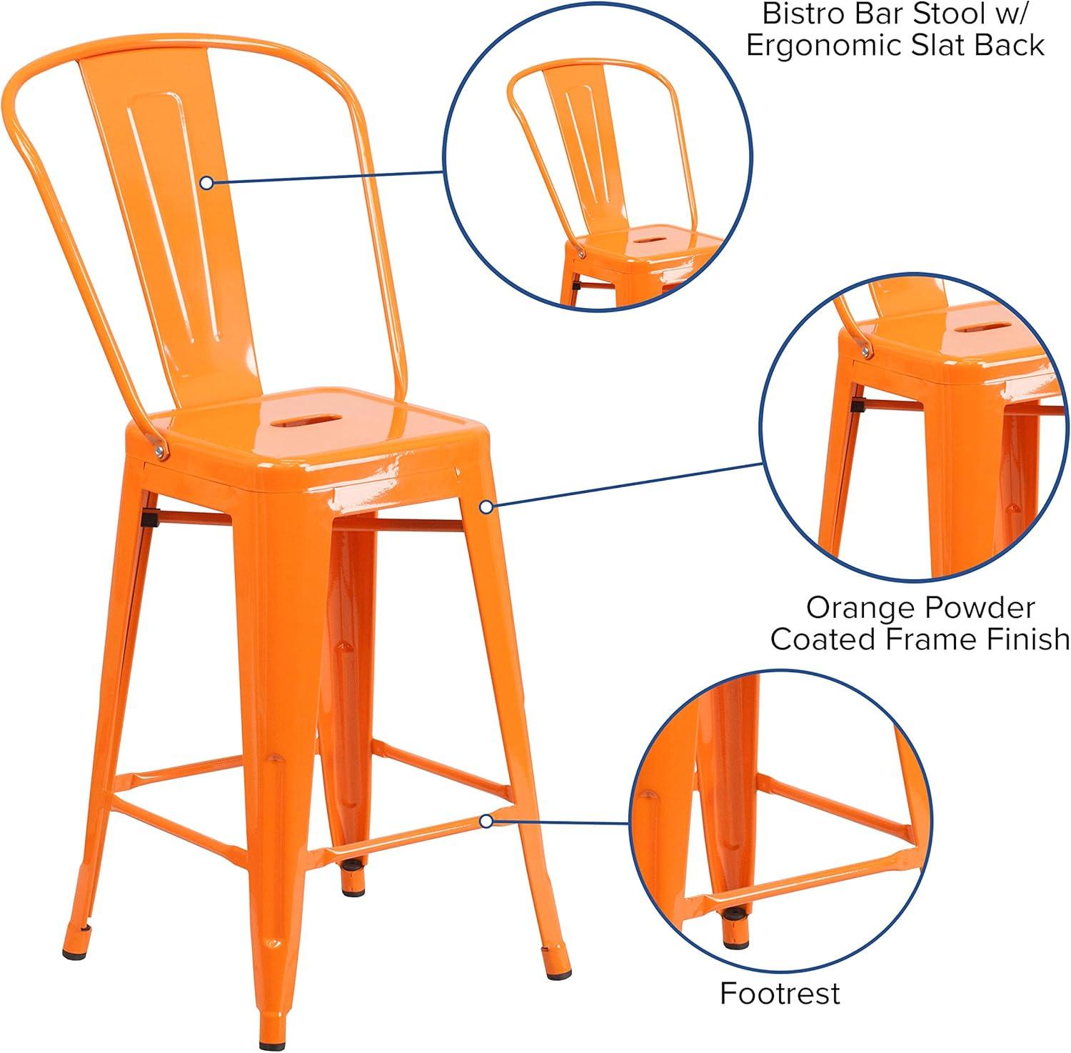 Metal Outdoor Stool